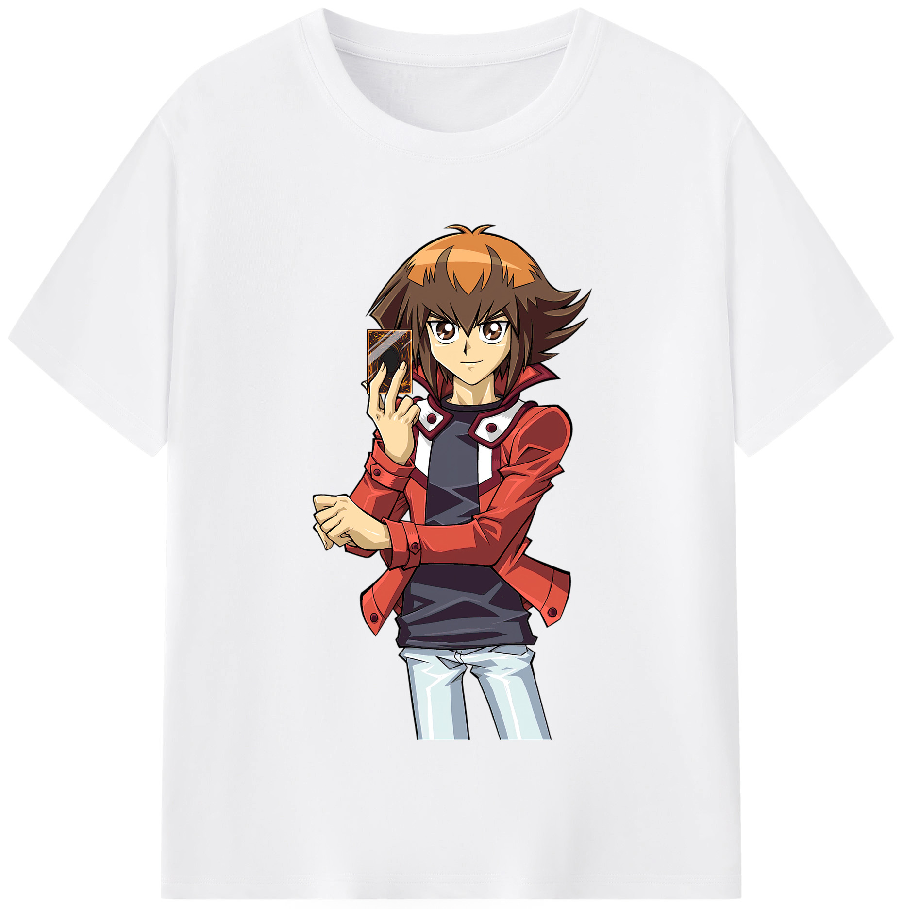 （画像用） 遊☆戯☆王 Yu-Gi-Oh! 綿100％半袖Tシャツ（フロントプリント）