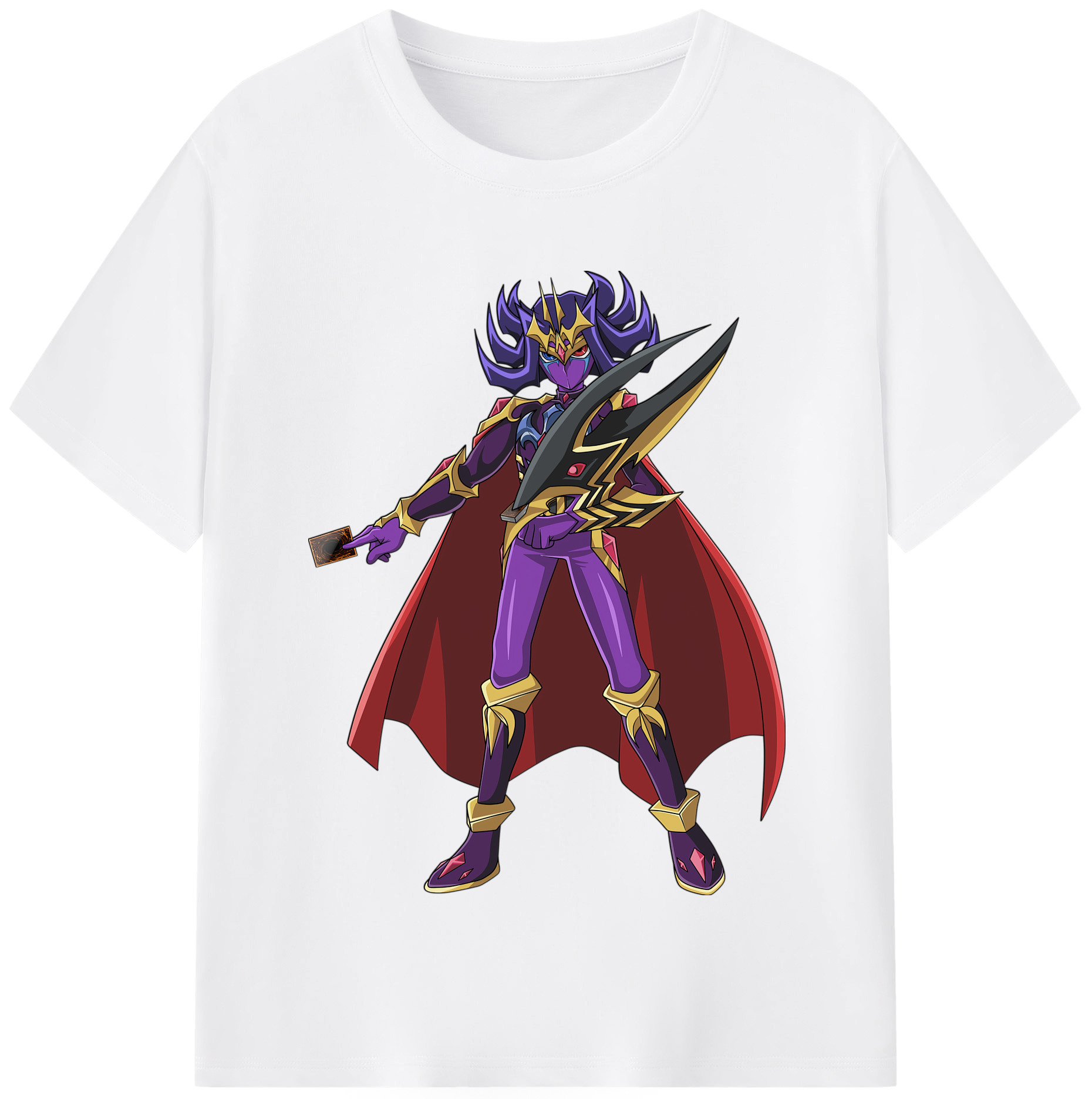 （画像用） 遊☆戯☆王 Yu-Gi-Oh! 綿100％半袖Tシャツ（フロントプリント）