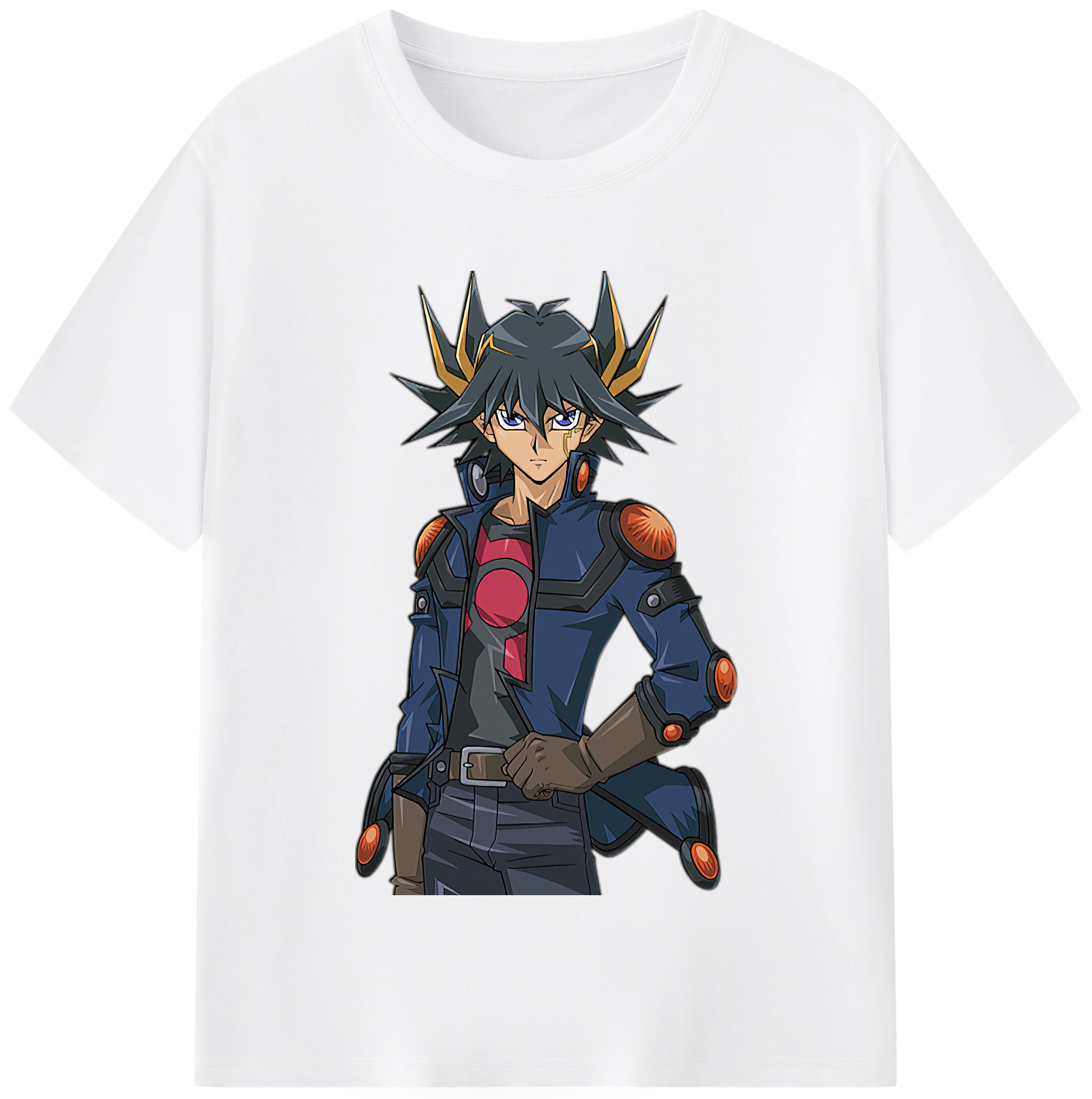 （画像用） 遊☆戯☆王 Yu-Gi-Oh! 綿100％半袖Tシャツ（フロントプリント）