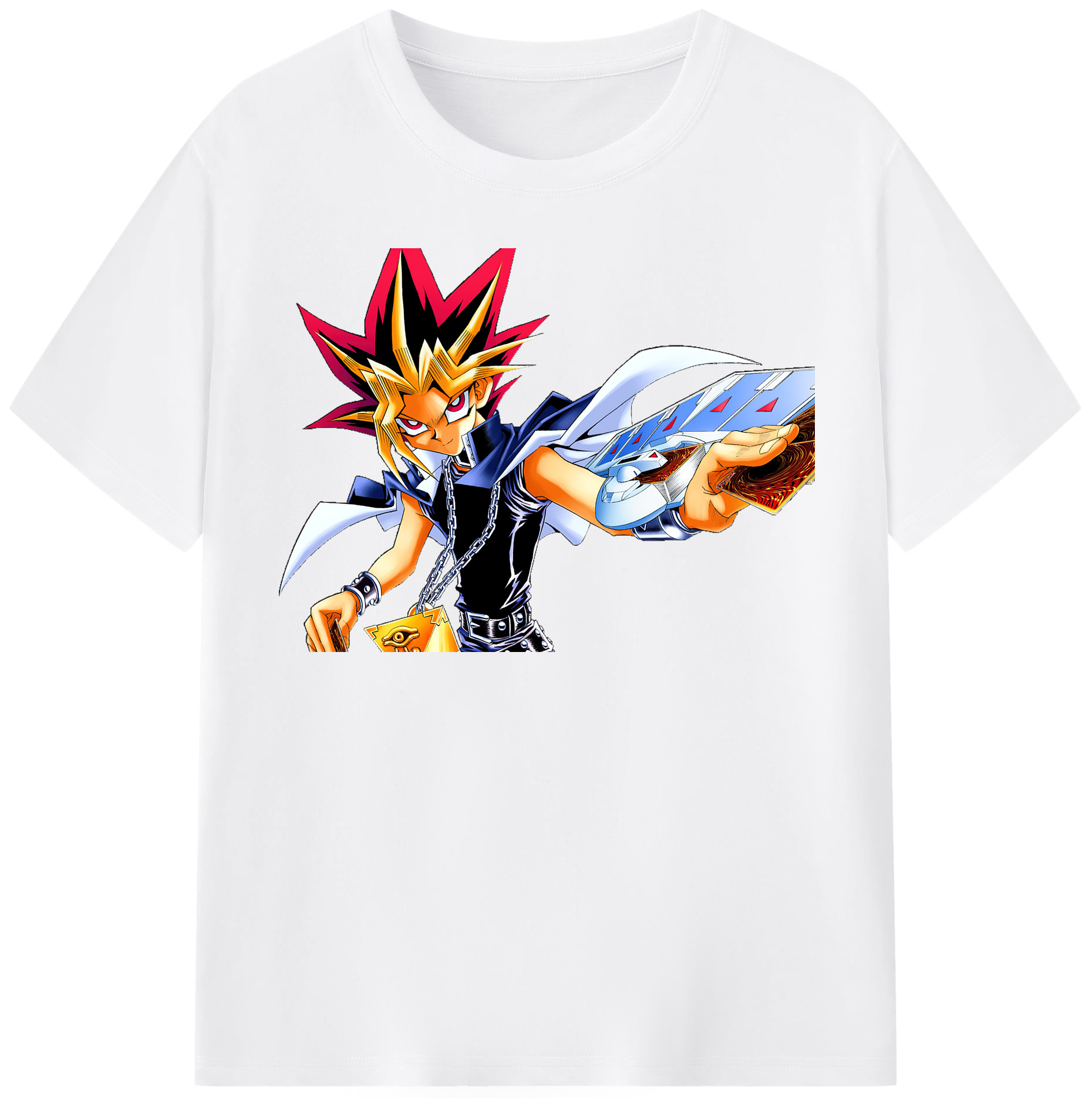 （画像用） 遊☆戯☆王 Yu-Gi-Oh! 綿100％半袖Tシャツ（フロントプリント）