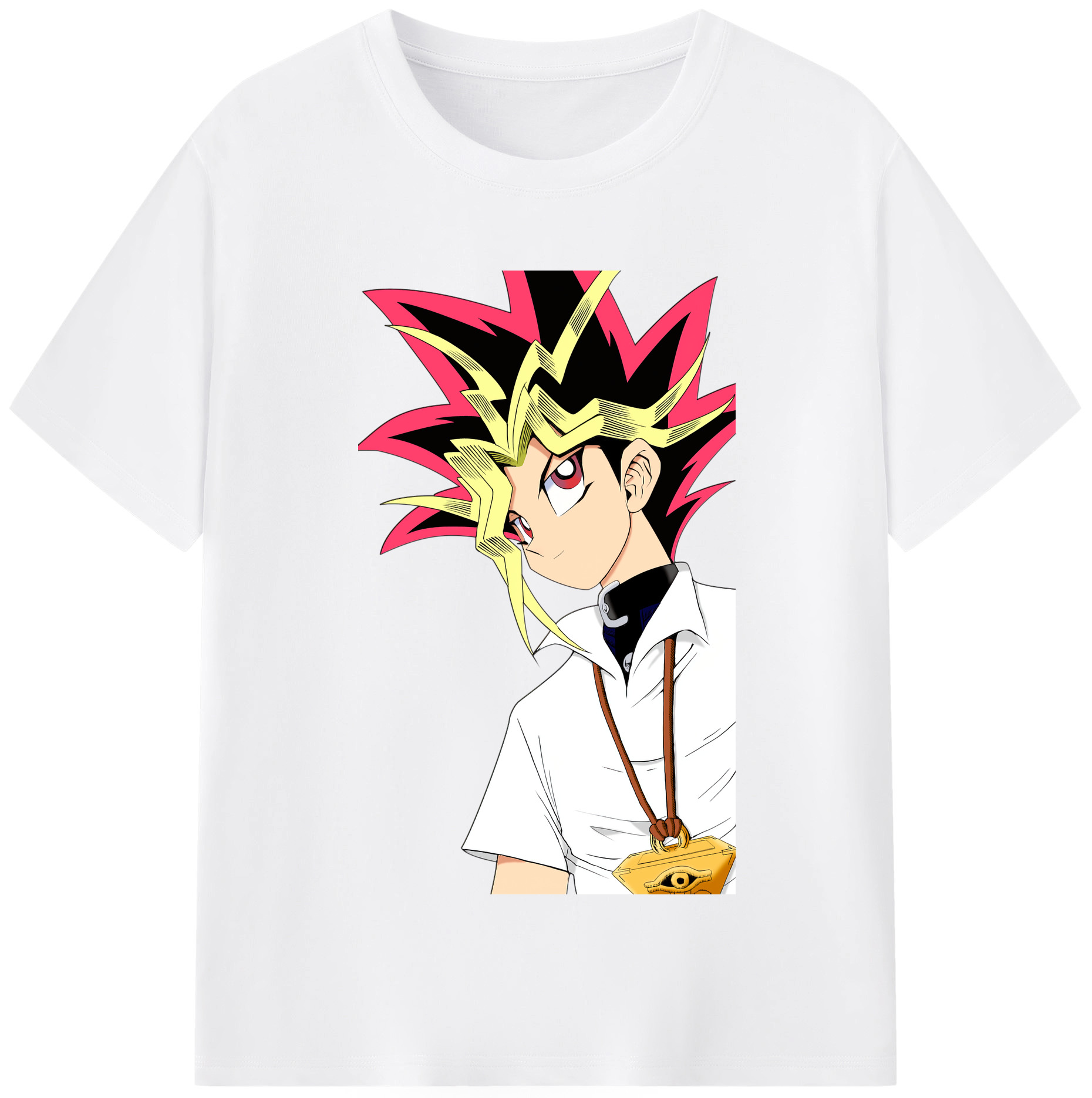 （画像用） 遊☆戯☆王 Yu-Gi-Oh! 綿100％半袖Tシャツ（フロントプリント）