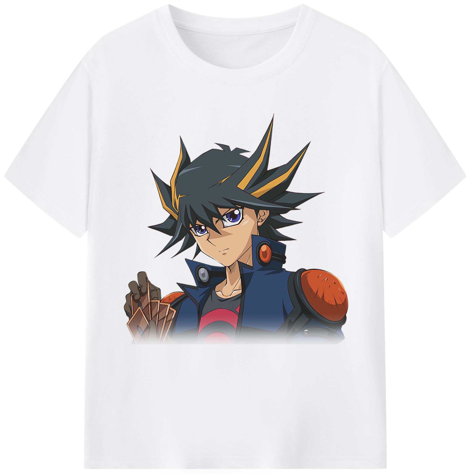 （画像用） 遊☆戯☆王 Yu-Gi-Oh! 綿100％半袖Tシャツ（フロントプリント）