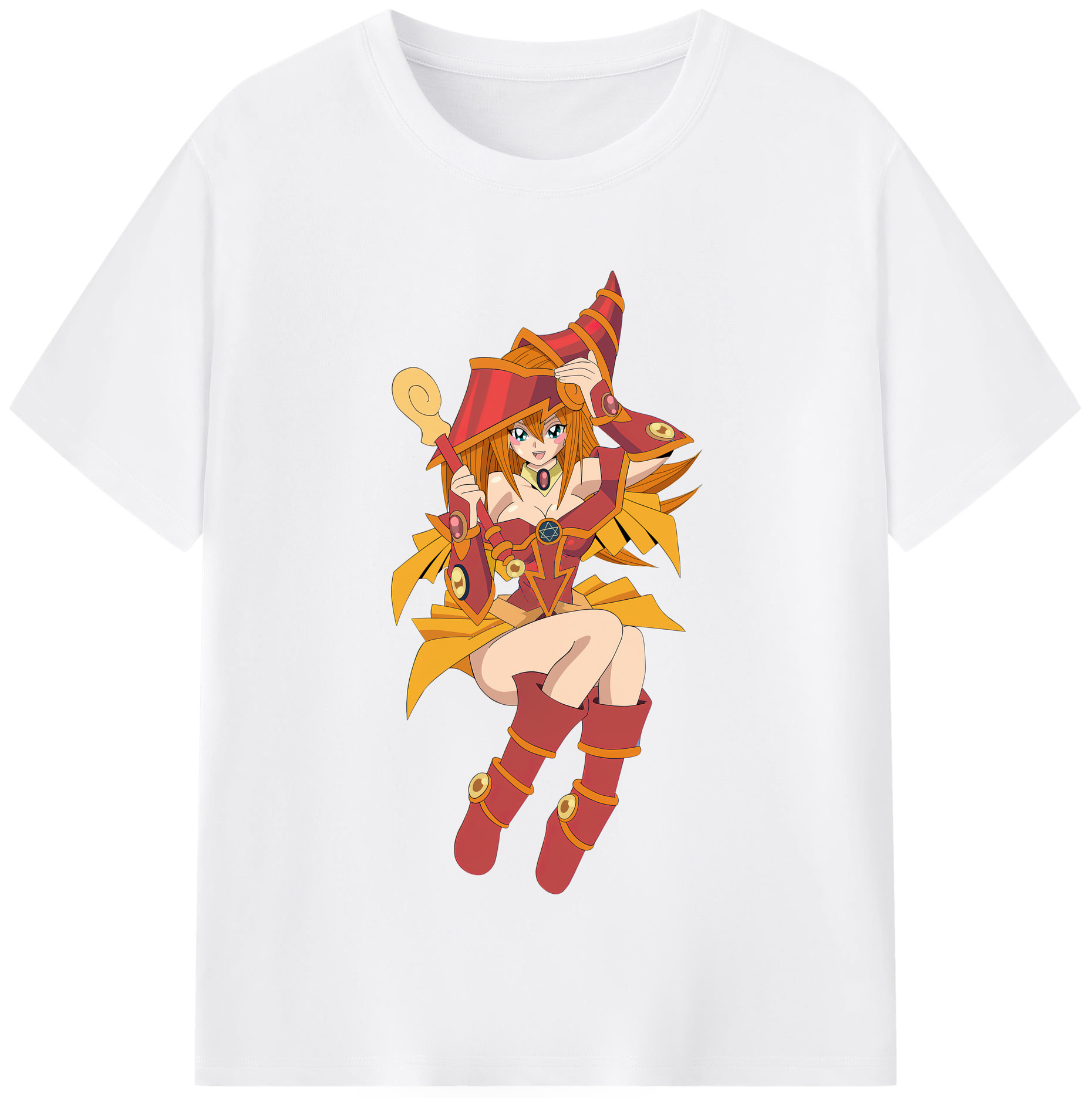 （画像用） 遊☆戯☆王 Yu-Gi-Oh! 綿100％半袖Tシャツ（フロントプリント）