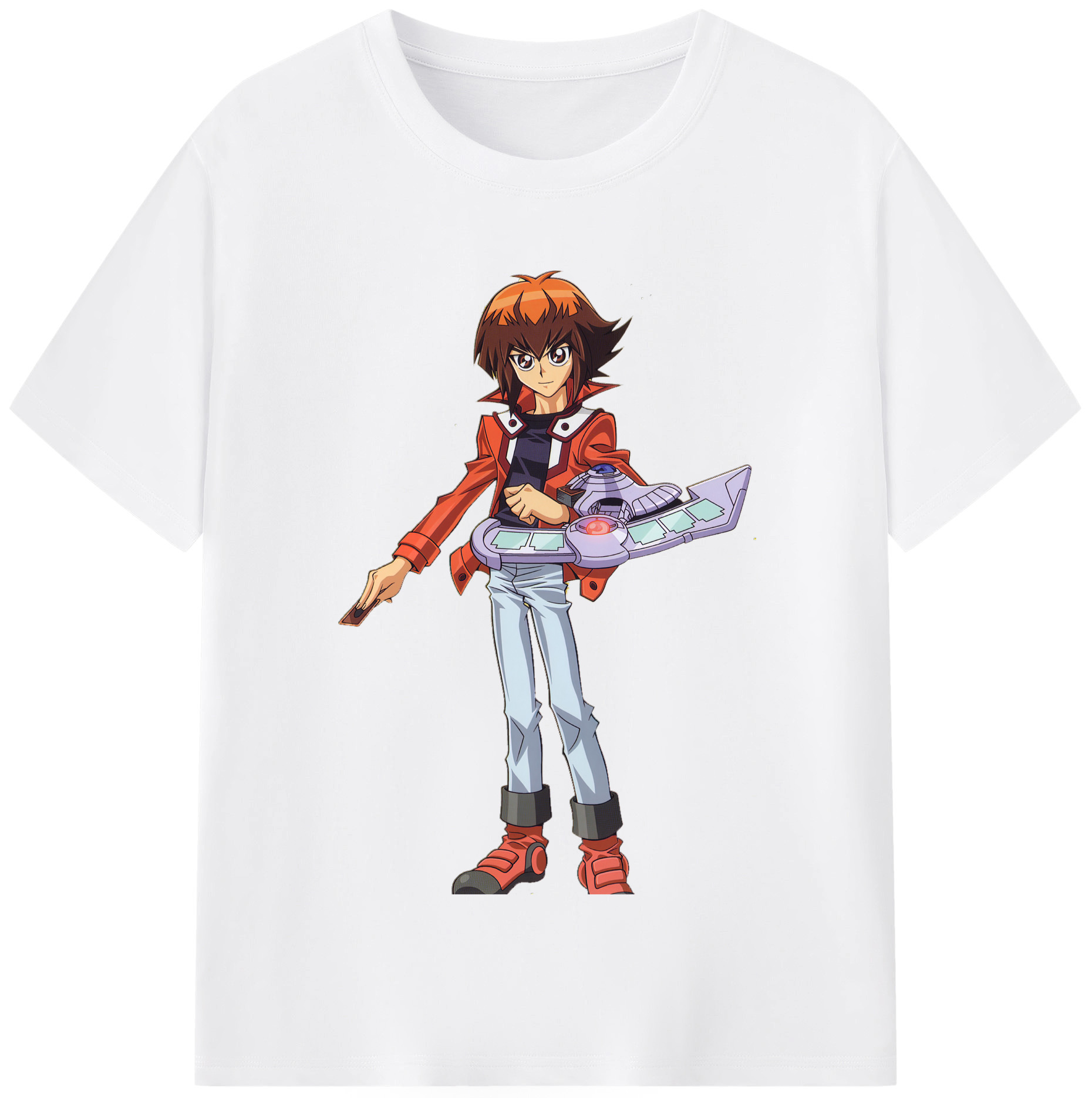 （画像用） 遊☆戯☆王 Yu-Gi-Oh! 綿100％半袖Tシャツ（フロントプリント）