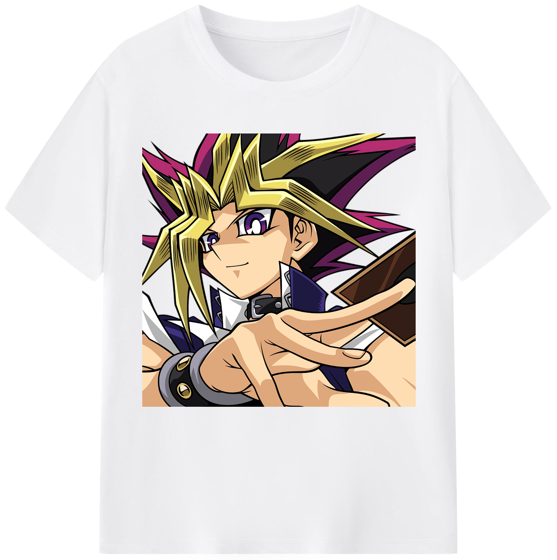 （画像用） 遊☆戯☆王 Yu-Gi-Oh! 綿100％半袖Tシャツ（フロントプリント）