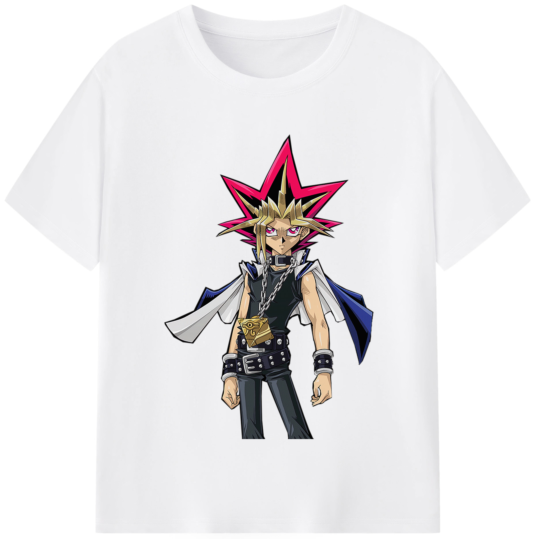 （画像用） 遊☆戯☆王 Yu-Gi-Oh! 綿100％半袖Tシャツ（フロントプリント）