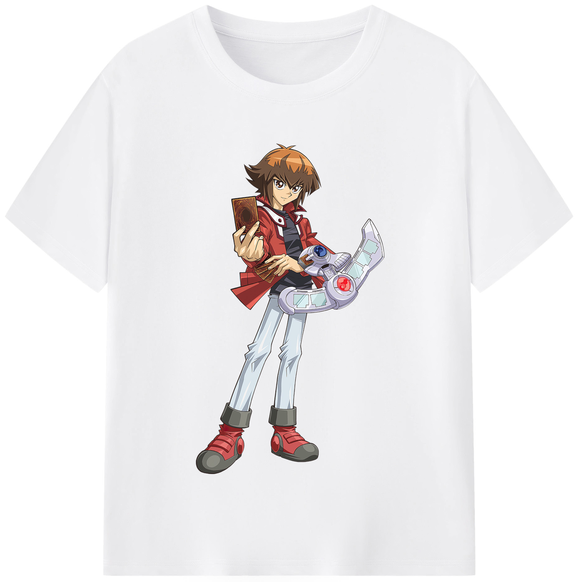 （画像用） 遊☆戯☆王 Yu-Gi-Oh! 綿100％半袖Tシャツ（フロントプリント）