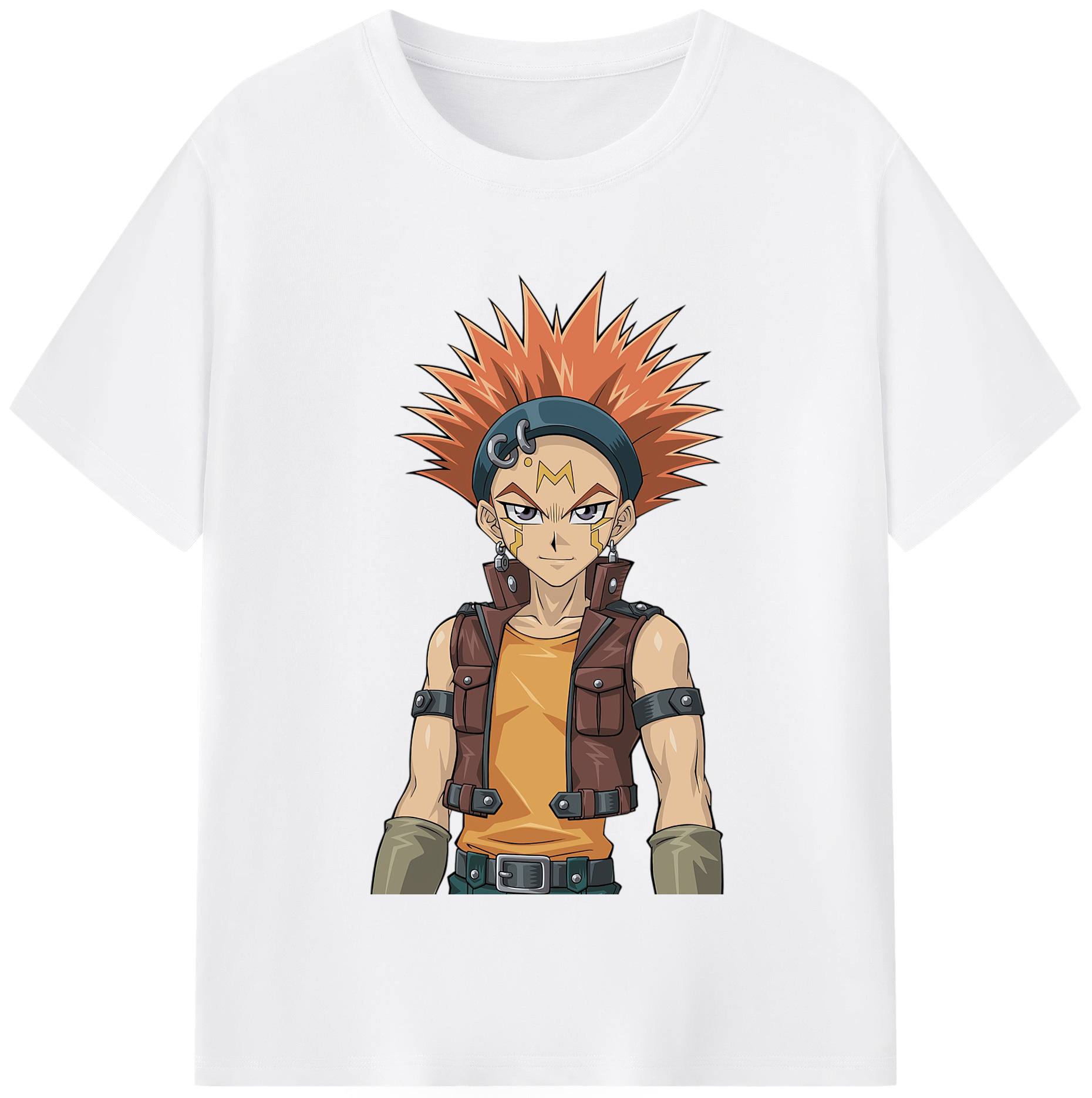 （画像用） 遊☆戯☆王 Yu-Gi-Oh! 綿100％半袖Tシャツ（フロントプリント）