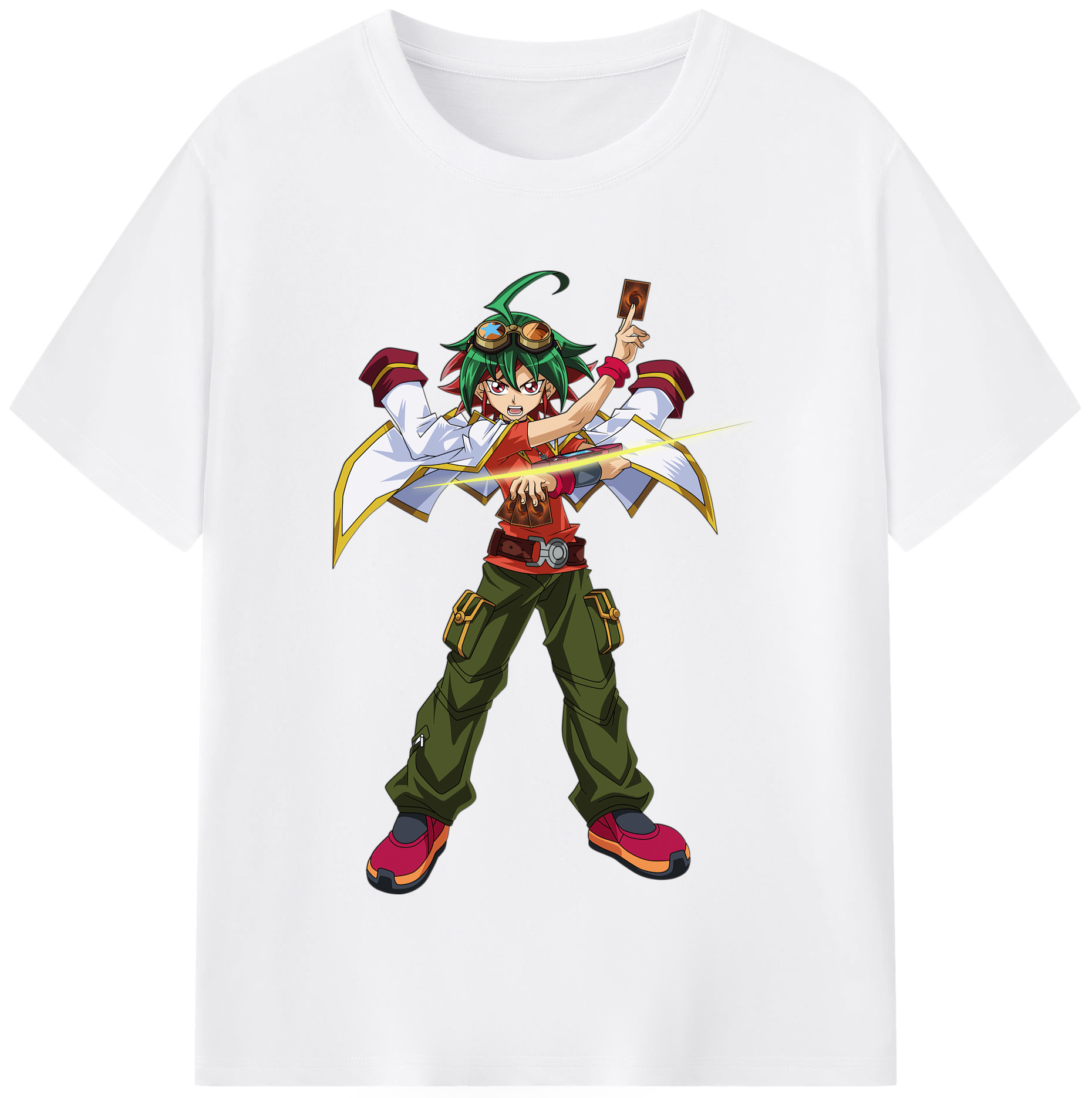 （画像用） 遊☆戯☆王 Yu-Gi-Oh! 綿100％半袖Tシャツ（フロントプリント）