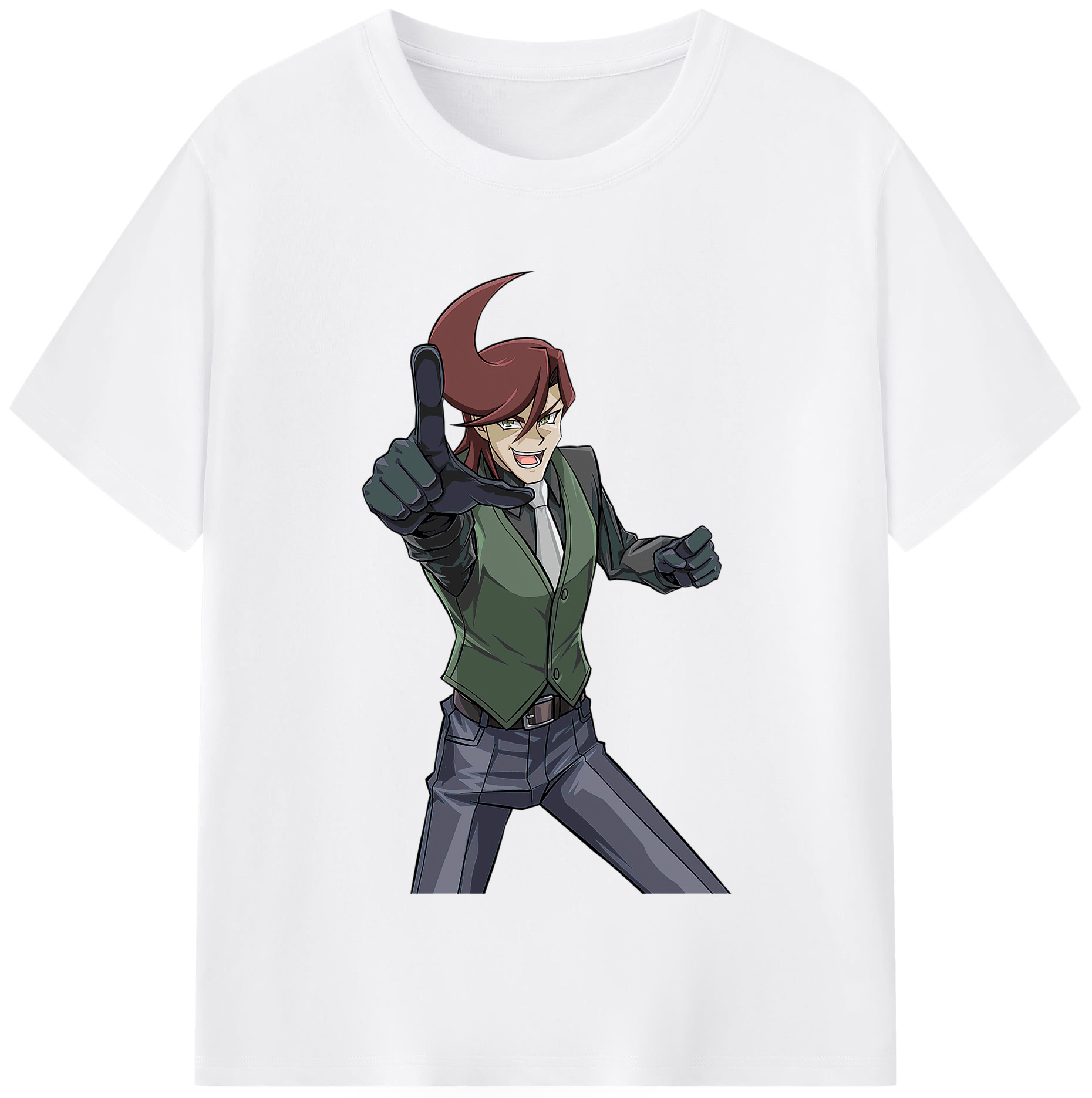 （画像用） 遊☆戯☆王 Yu-Gi-Oh! 綿100％半袖Tシャツ（フロントプリント）
