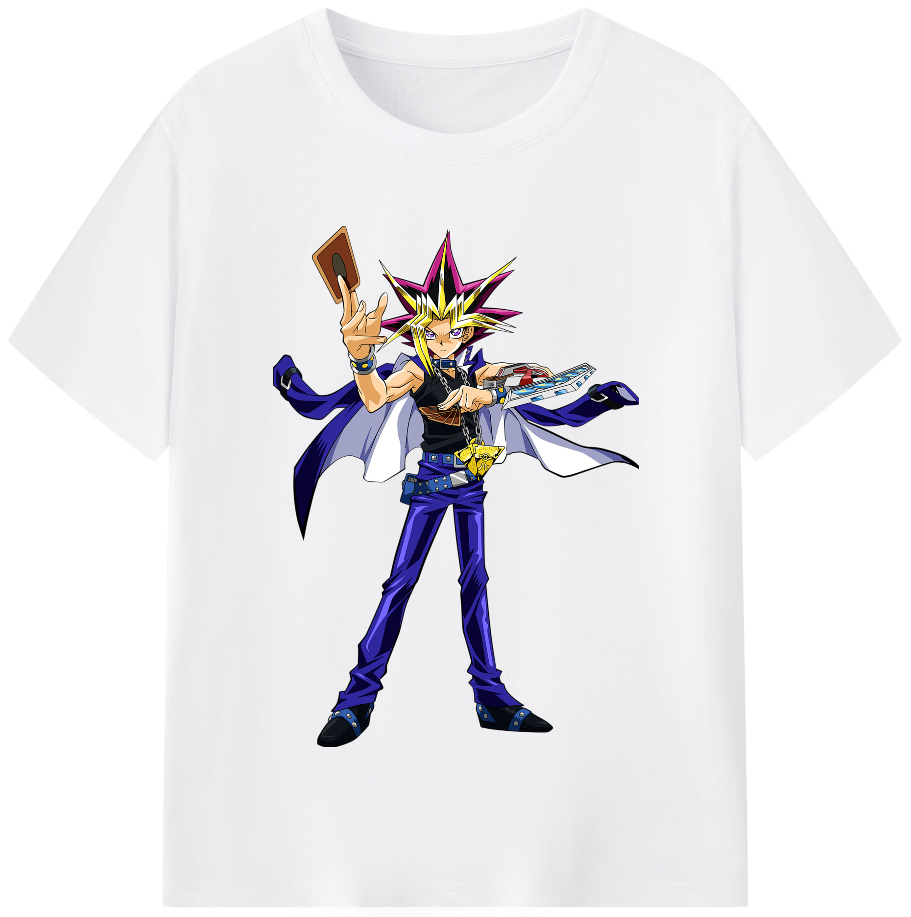 （画像用） 遊☆戯☆王 Yu-Gi-Oh! 綿100％半袖Tシャツ（フロントプリント）
