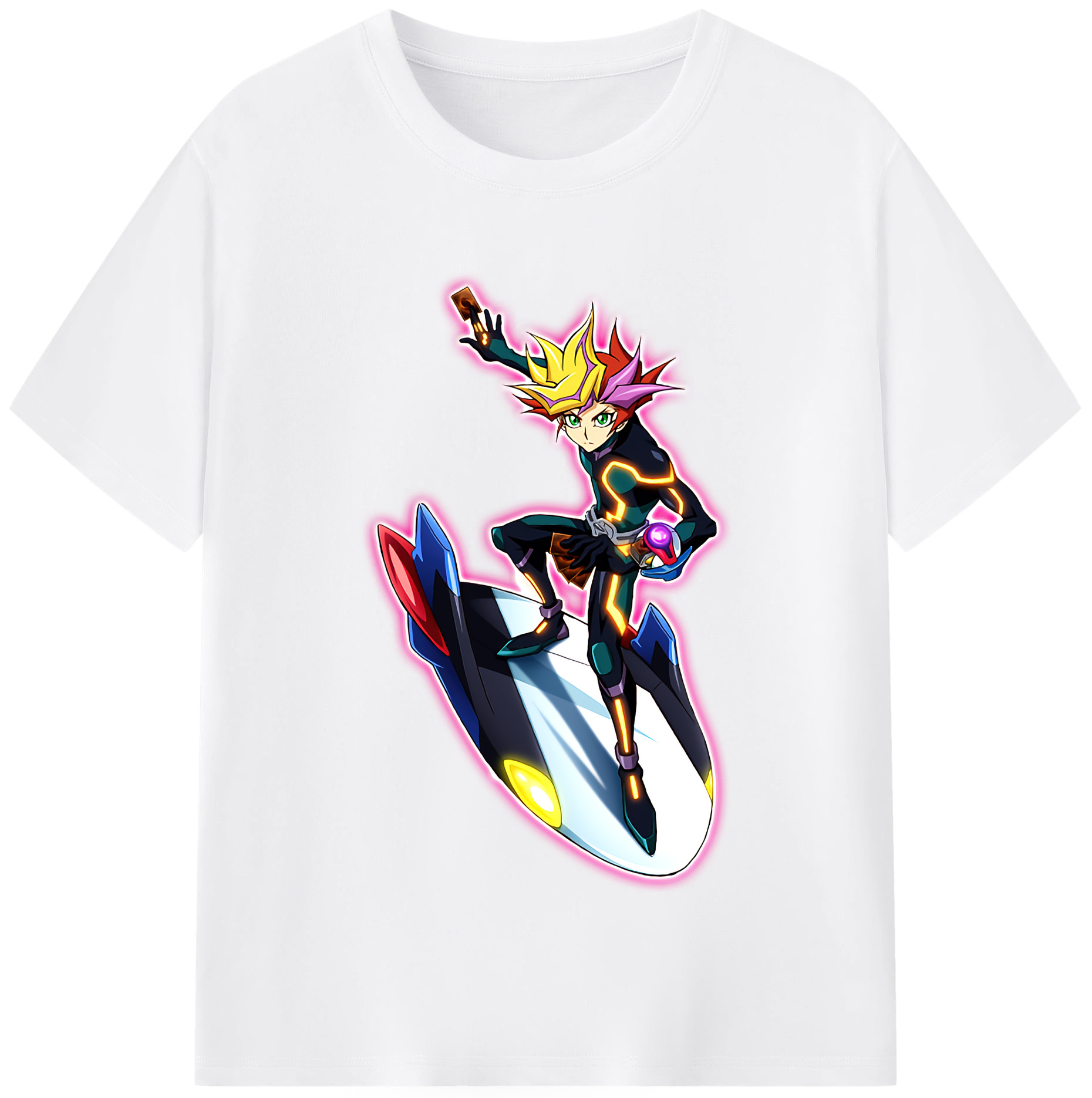 （画像用） 遊☆戯☆王 Yu-Gi-Oh! 綿100％半袖Tシャツ（フロントプリント）