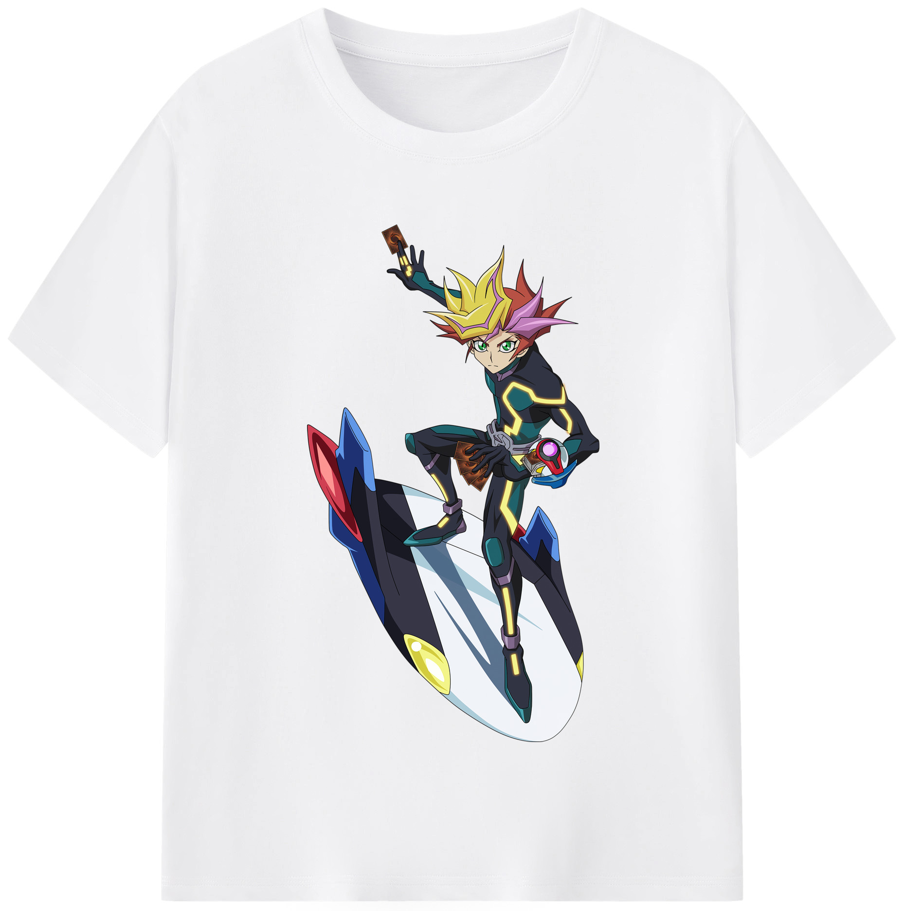 （画像用） 遊☆戯☆王 Yu-Gi-Oh! 綿100％半袖Tシャツ（フロントプリント）