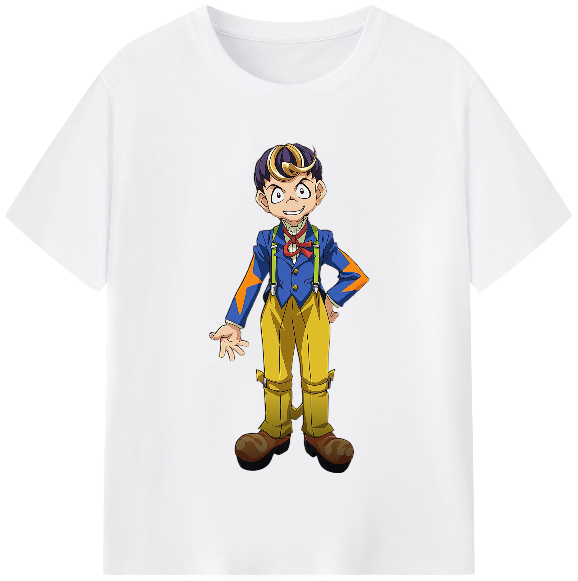 （画像用） 遊☆戯☆王 Yu-Gi-Oh! 綿100％半袖Tシャツ（フロントプリント）