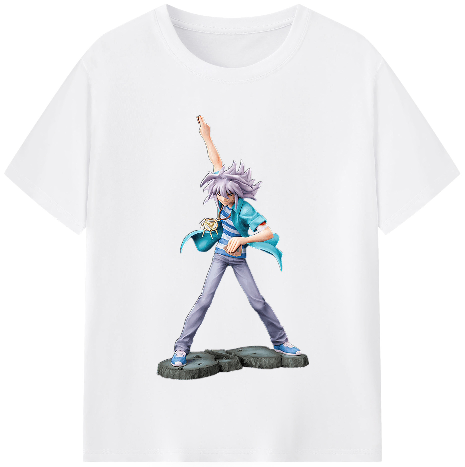 （画像用） 遊☆戯☆王 Yu-Gi-Oh! 綿100％半袖Tシャツ（フロントプリント）