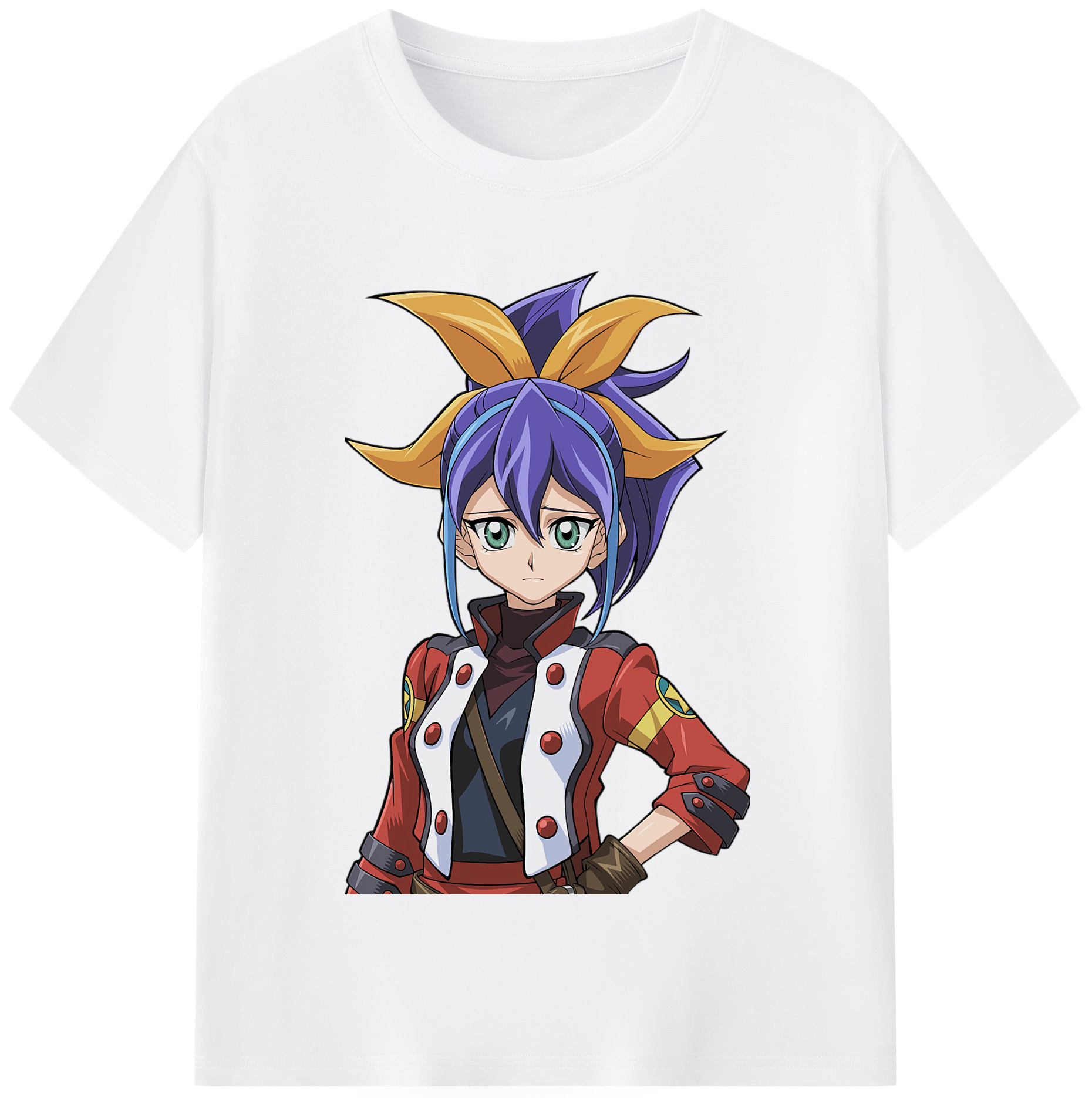 （画像用） 遊☆戯☆王 Yu-Gi-Oh! 綿100％半袖Tシャツ（フロントプリント）