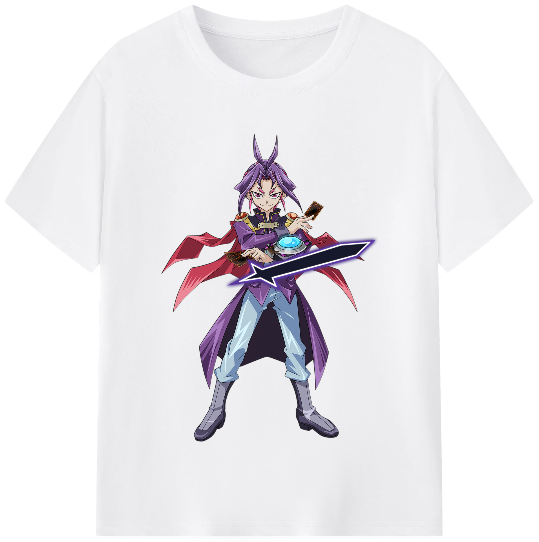 （画像用） 遊☆戯☆王 Yu-Gi-Oh! 綿100％半袖Tシャツ（フロントプリント）