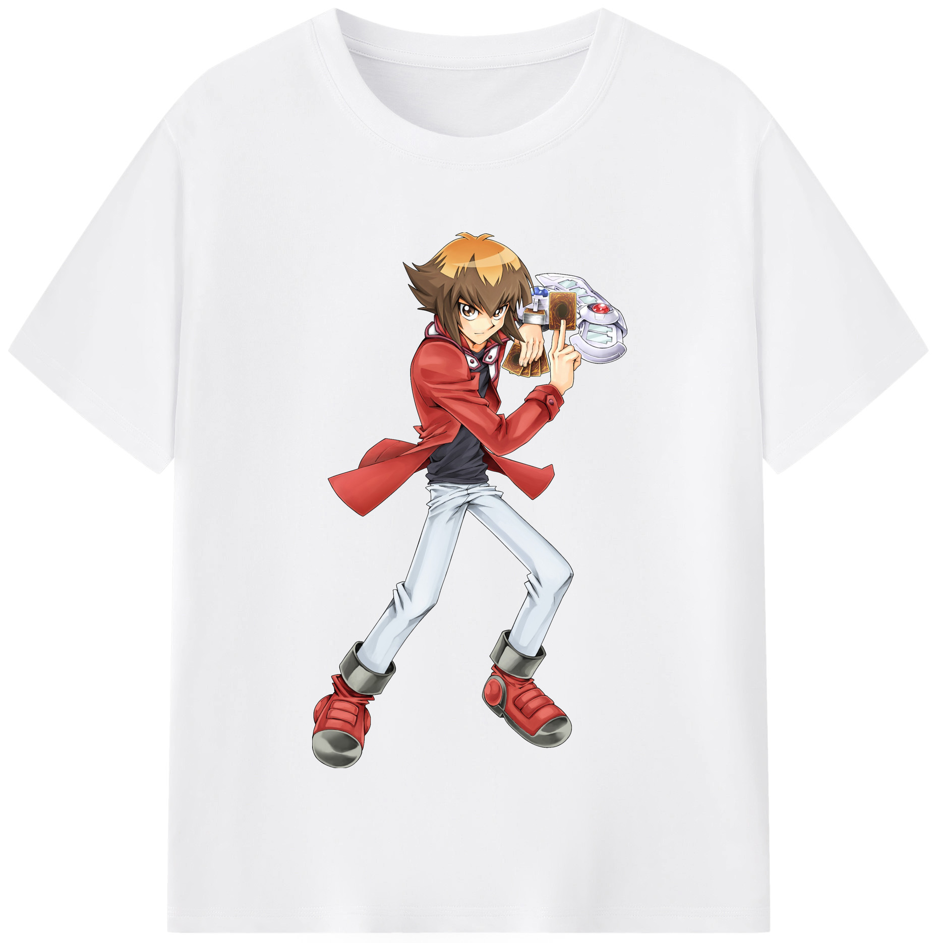 （画像用） 遊☆戯☆王 Yu-Gi-Oh! 綿100％半袖Tシャツ（フロントプリント）