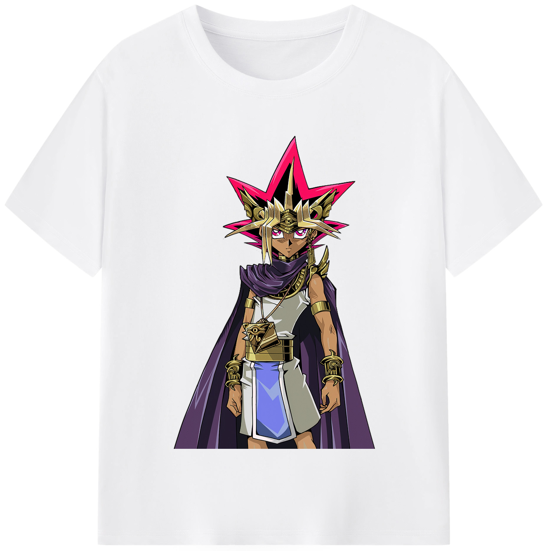 （画像用） 遊☆戯☆王 Yu-Gi-Oh! 綿100％半袖Tシャツ（フロントプリント）