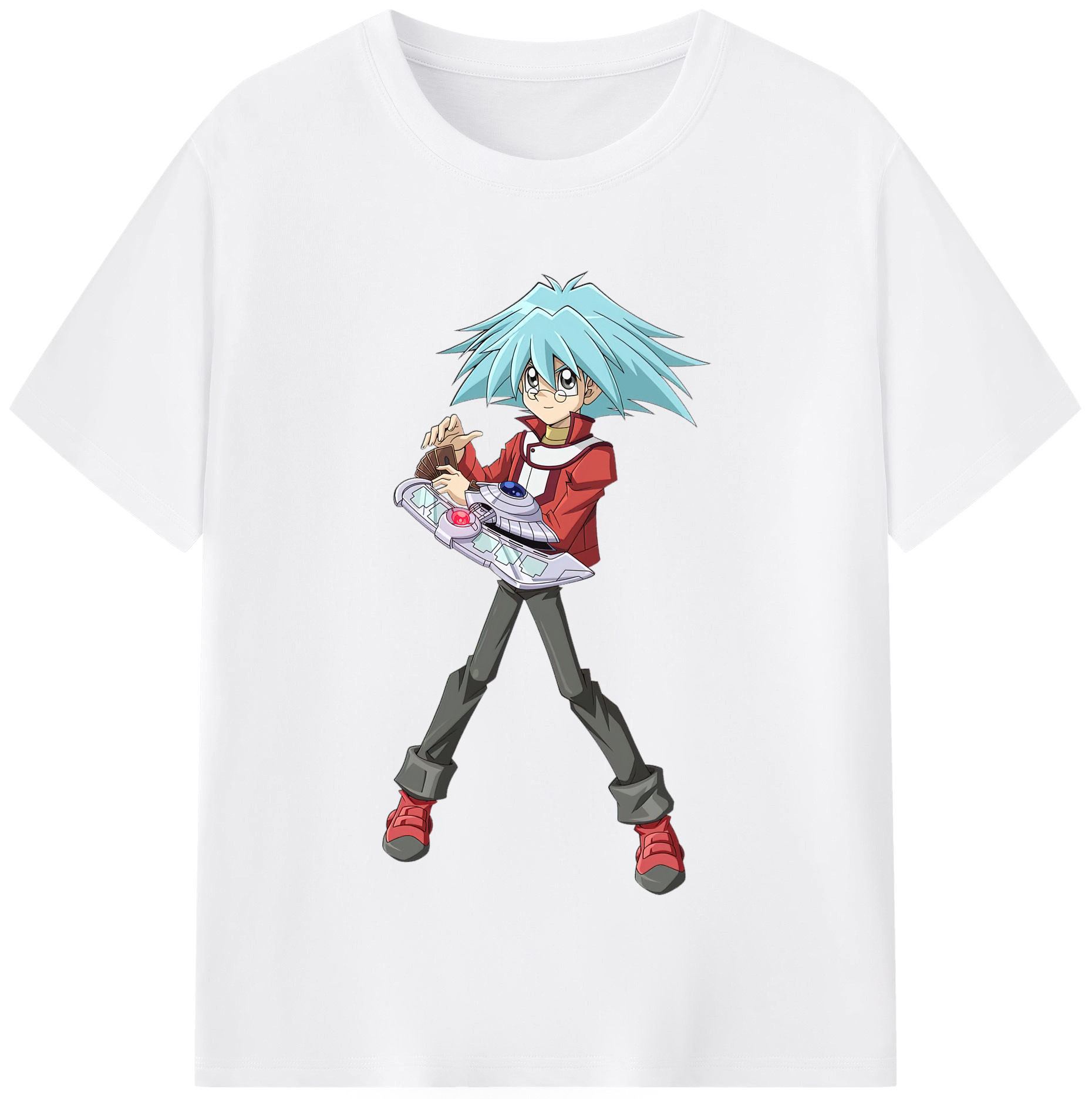 （画像用） 遊☆戯☆王 Yu-Gi-Oh! 綿100％半袖Tシャツ（フロントプリント）