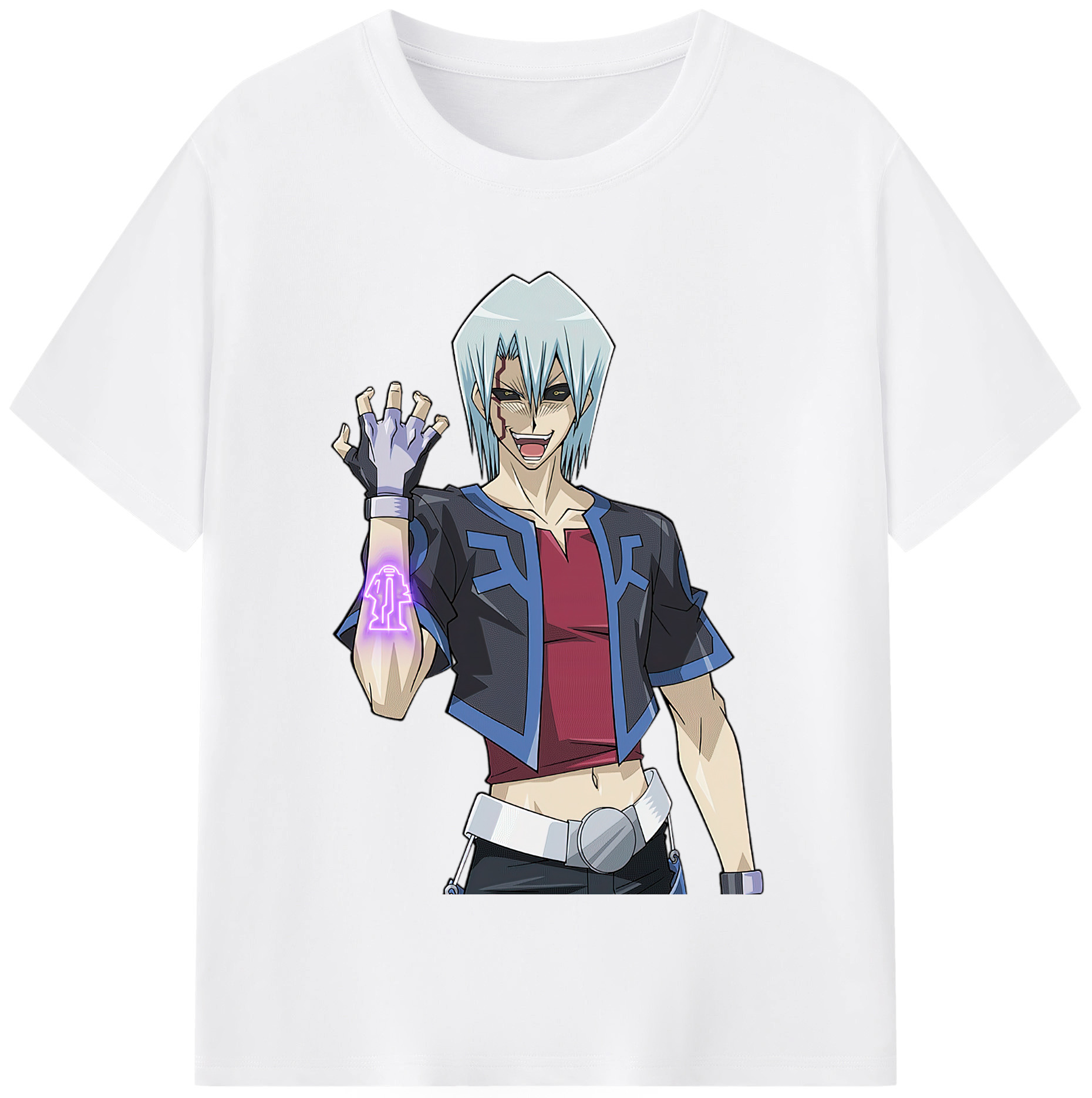 （画像用） 遊☆戯☆王 Yu-Gi-Oh! 綿100％半袖Tシャツ（フロントプリント）