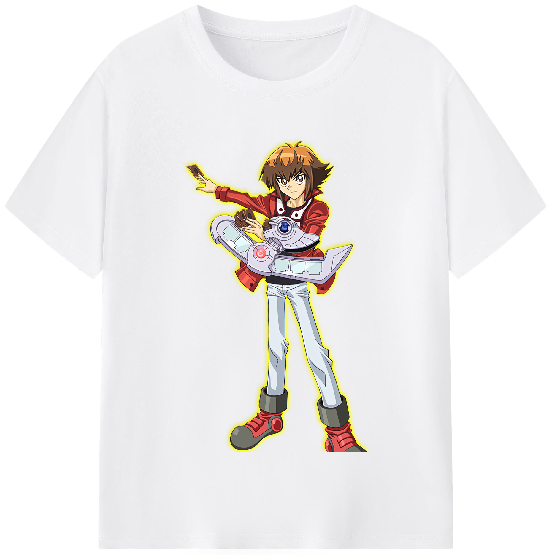 （画像用） 遊☆戯☆王 Yu-Gi-Oh! 綿100％半袖Tシャツ（フロントプリント）