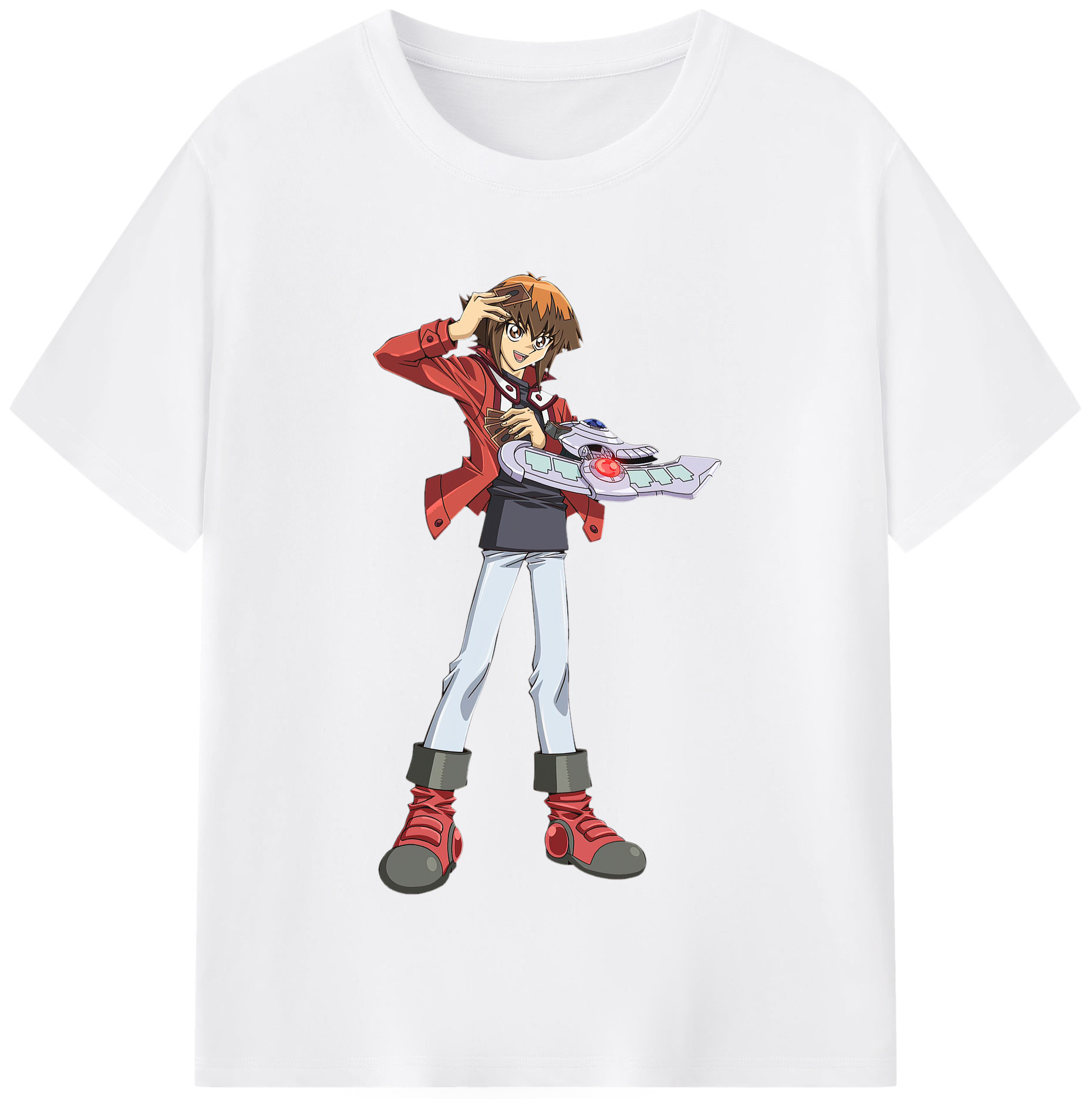 （画像用） 遊☆戯☆王 Yu-Gi-Oh! 綿100％半袖Tシャツ（フロントプリント）