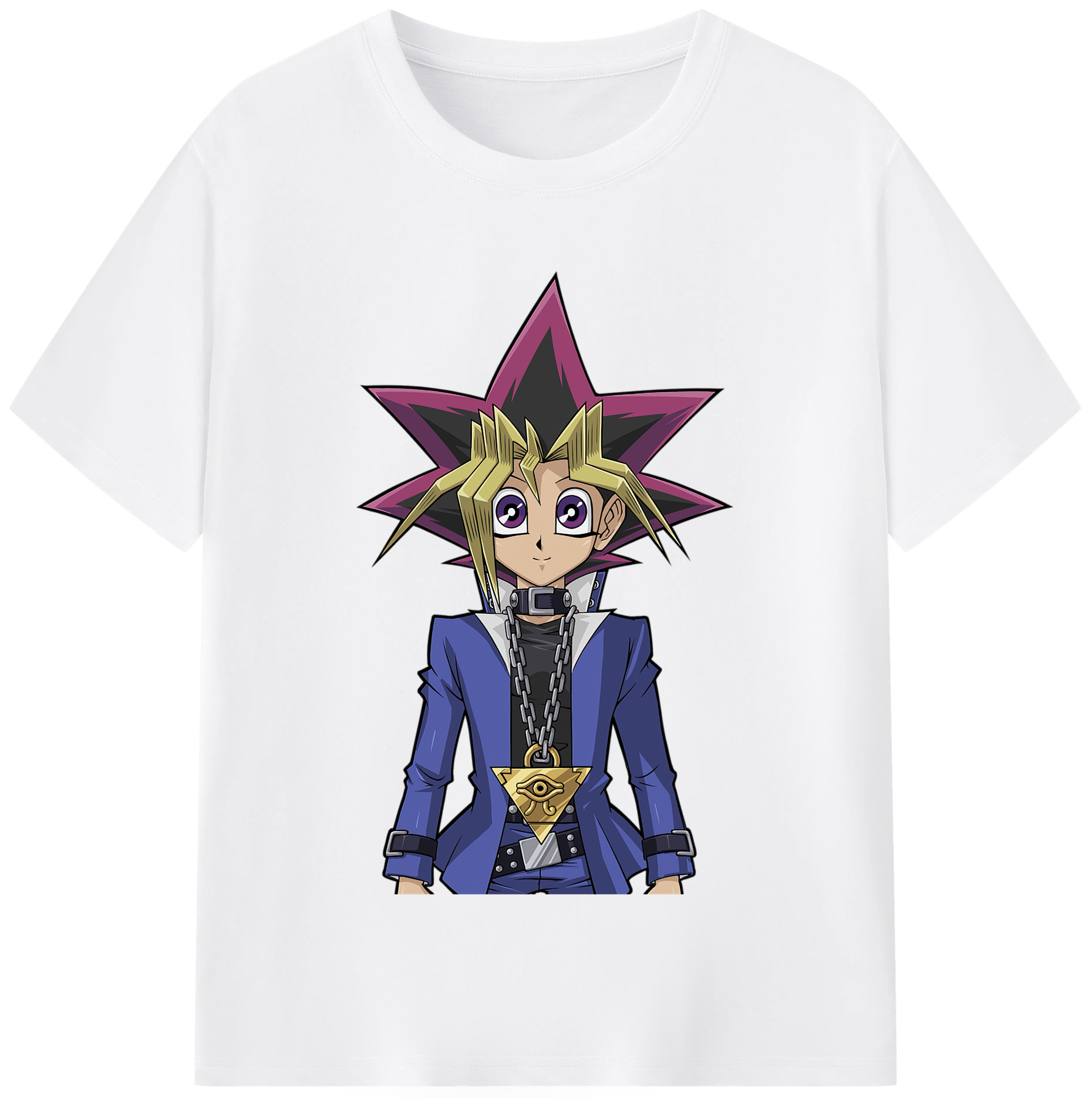 （画像用） 遊☆戯☆王 Yu-Gi-Oh! 綿100％半袖Tシャツ（フロントプリント）