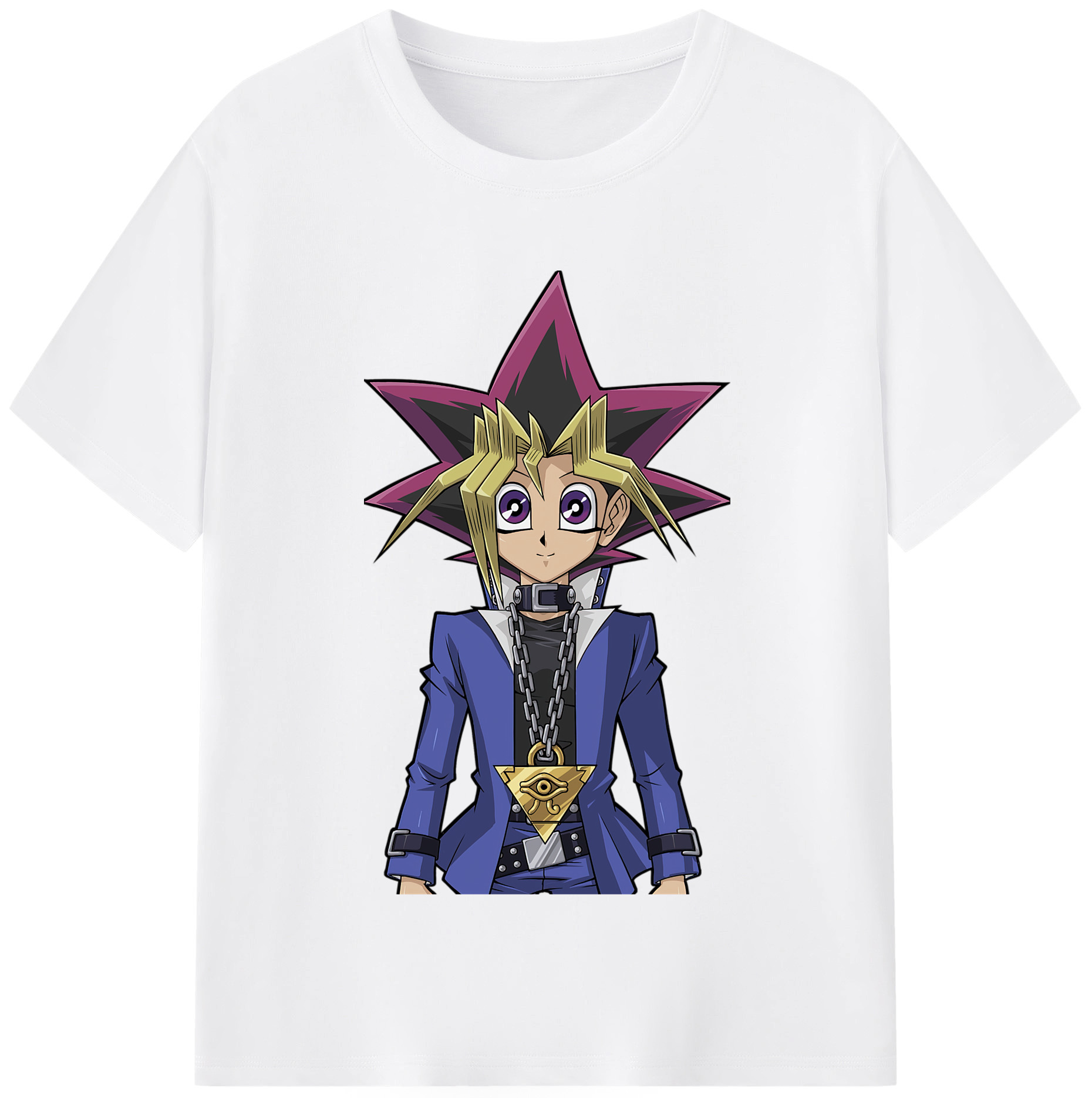 （画像用） 遊☆戯☆王 Yu-Gi-Oh! 綿100％半袖Tシャツ（フロントプリント）