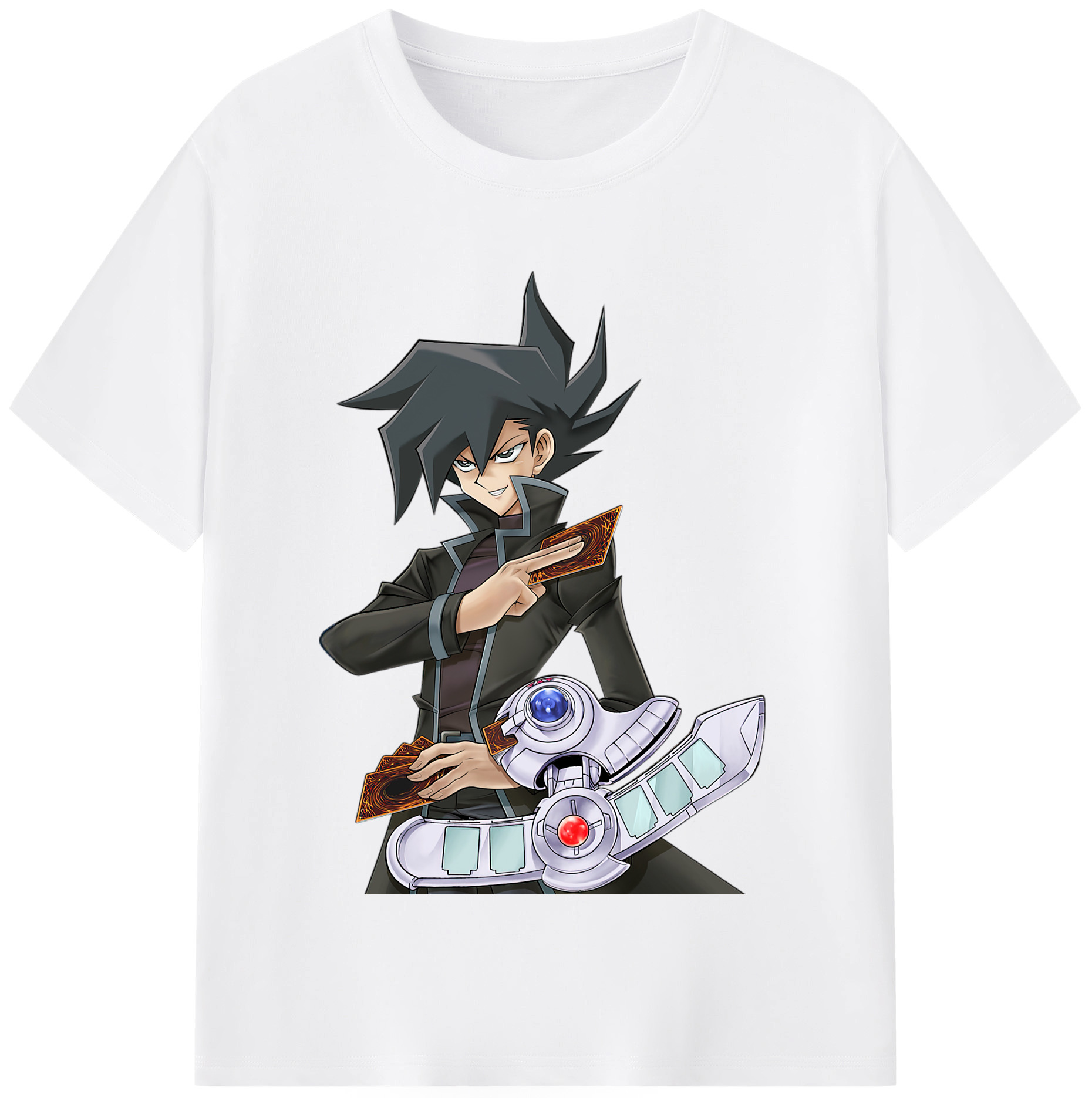 （画像用） 遊☆戯☆王 Yu-Gi-Oh! 綿100％半袖Tシャツ（フロントプリント）