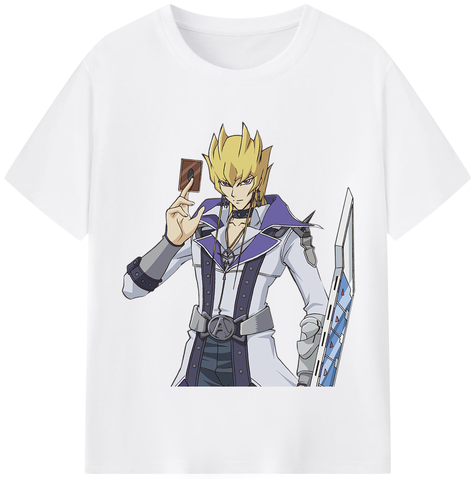 （画像用） 遊☆戯☆王 Yu-Gi-Oh! 綿100％半袖Tシャツ（フロントプリント）