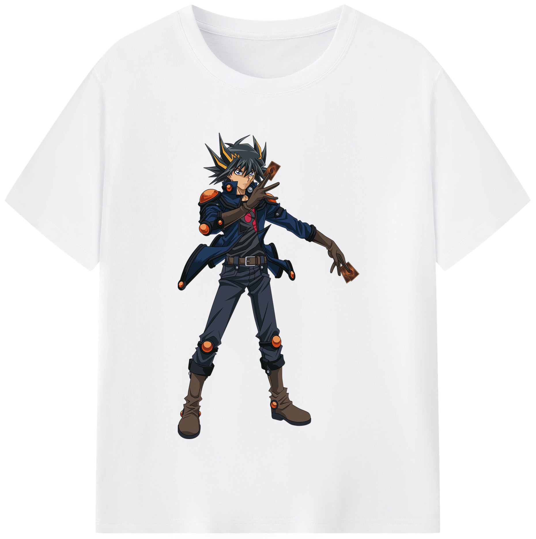 （画像用） 遊☆戯☆王 Yu-Gi-Oh! 綿100％半袖Tシャツ（フロントプリント）