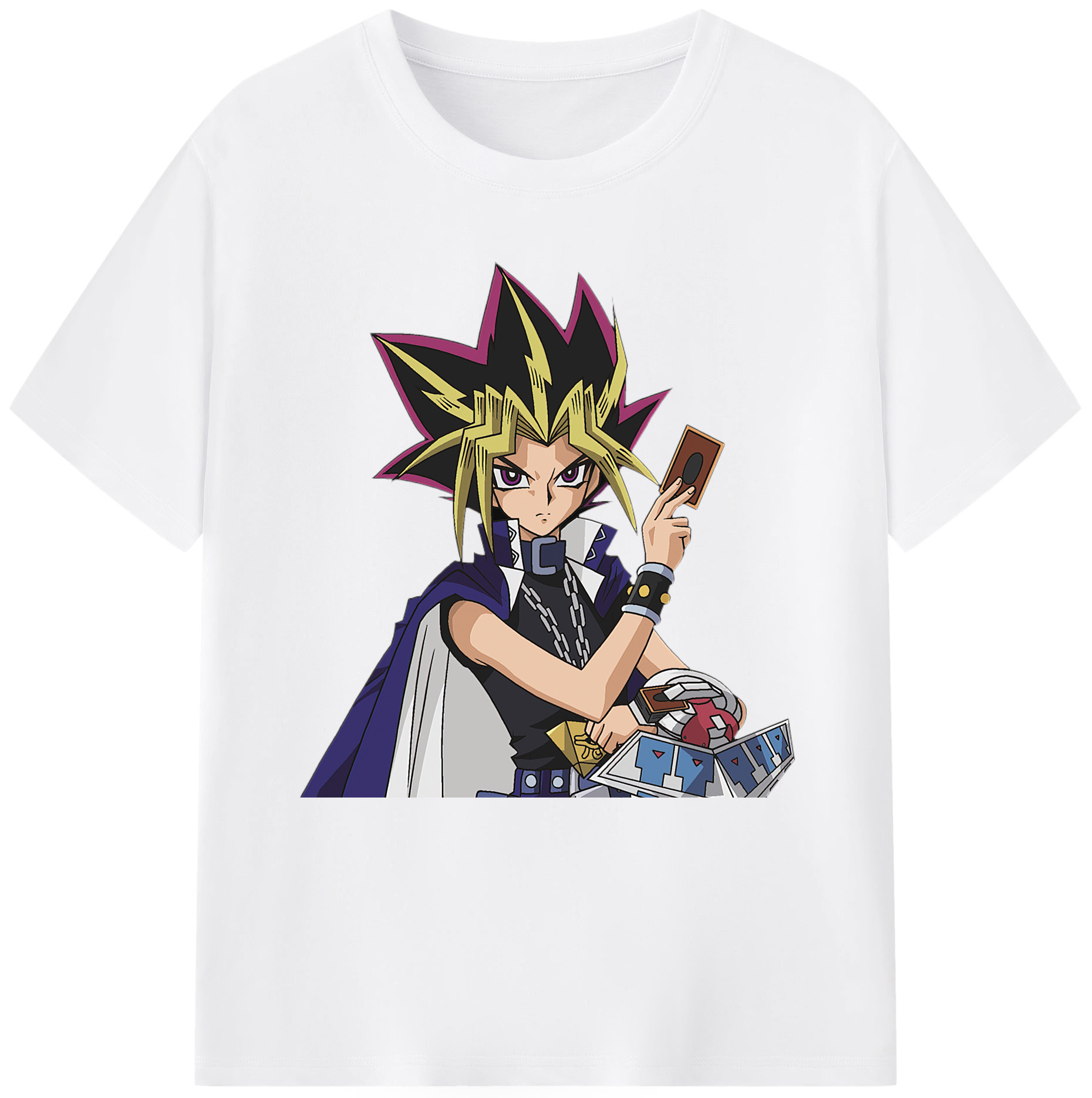 （画像用） 遊☆戯☆王 Yu-Gi-Oh! 綿100％半袖Tシャツ（フロントプリント）