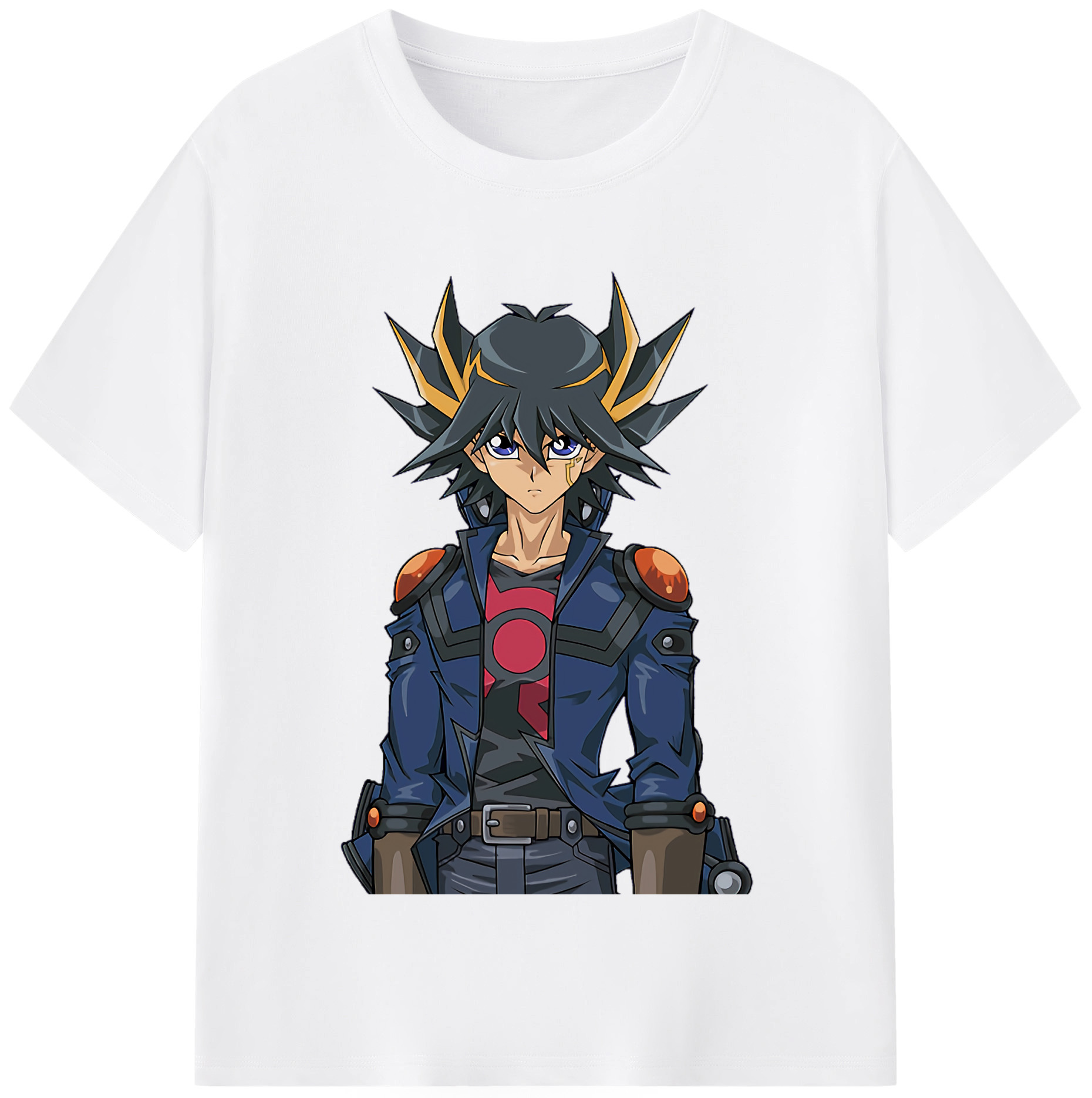 （画像用） 遊☆戯☆王 Yu-Gi-Oh! 綿100％半袖Tシャツ（フロントプリント）