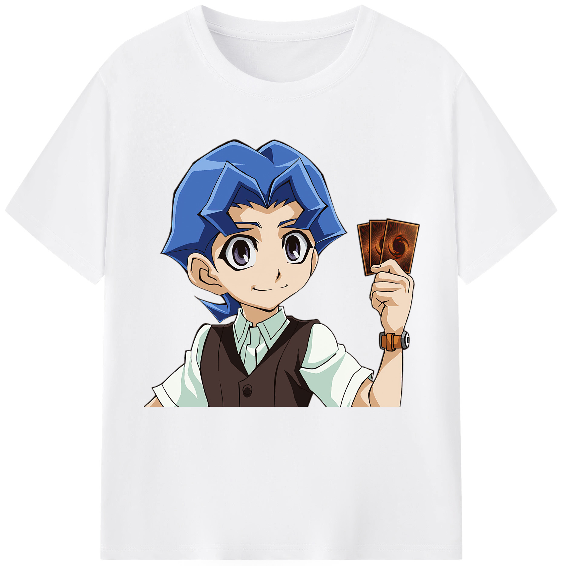 （画像用） 遊☆戯☆王 Yu-Gi-Oh! 綿100％半袖Tシャツ（フロントプリント）