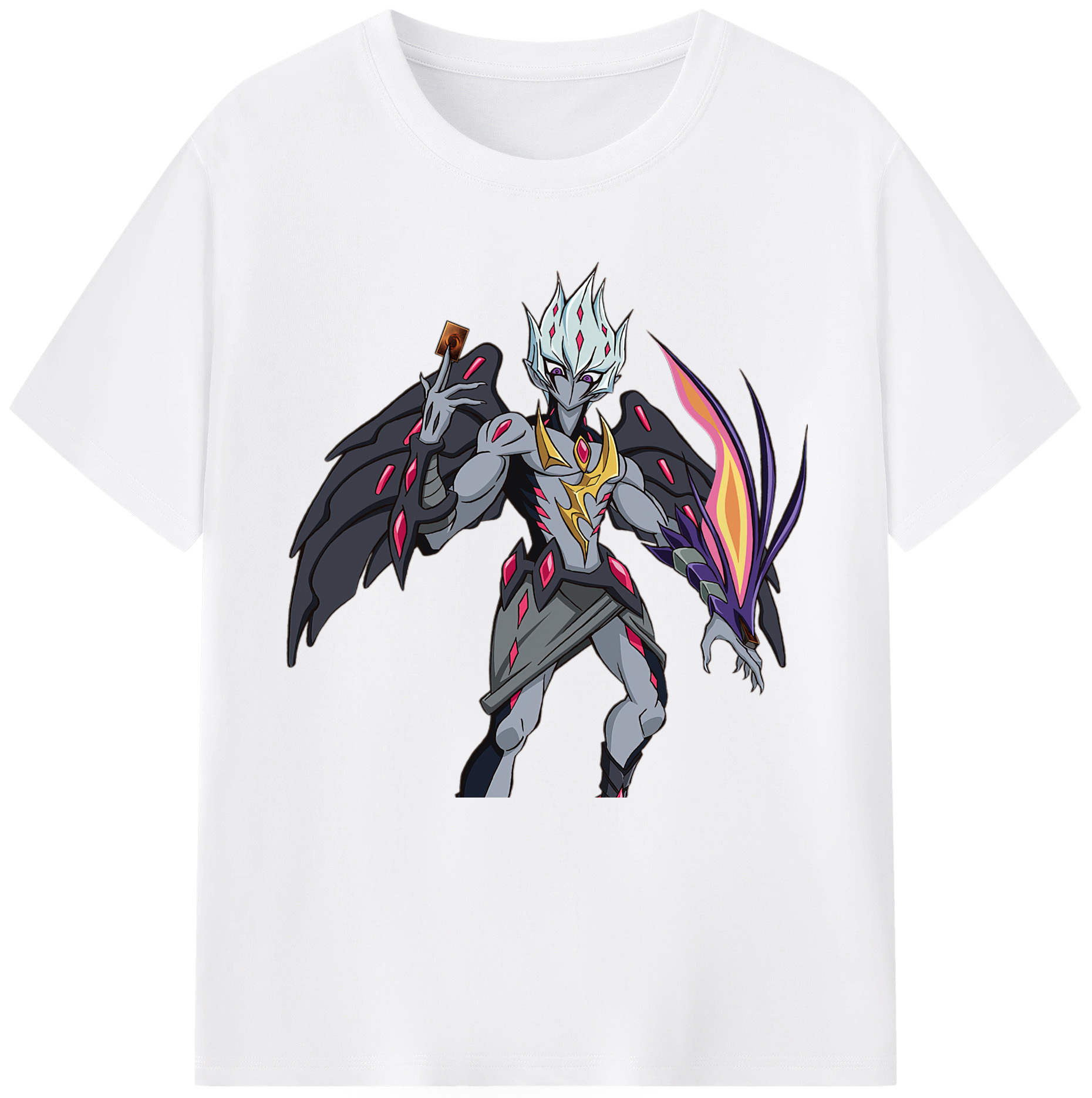 （画像用） 遊☆戯☆王 Yu-Gi-Oh! 綿100％半袖Tシャツ（フロントプリント）