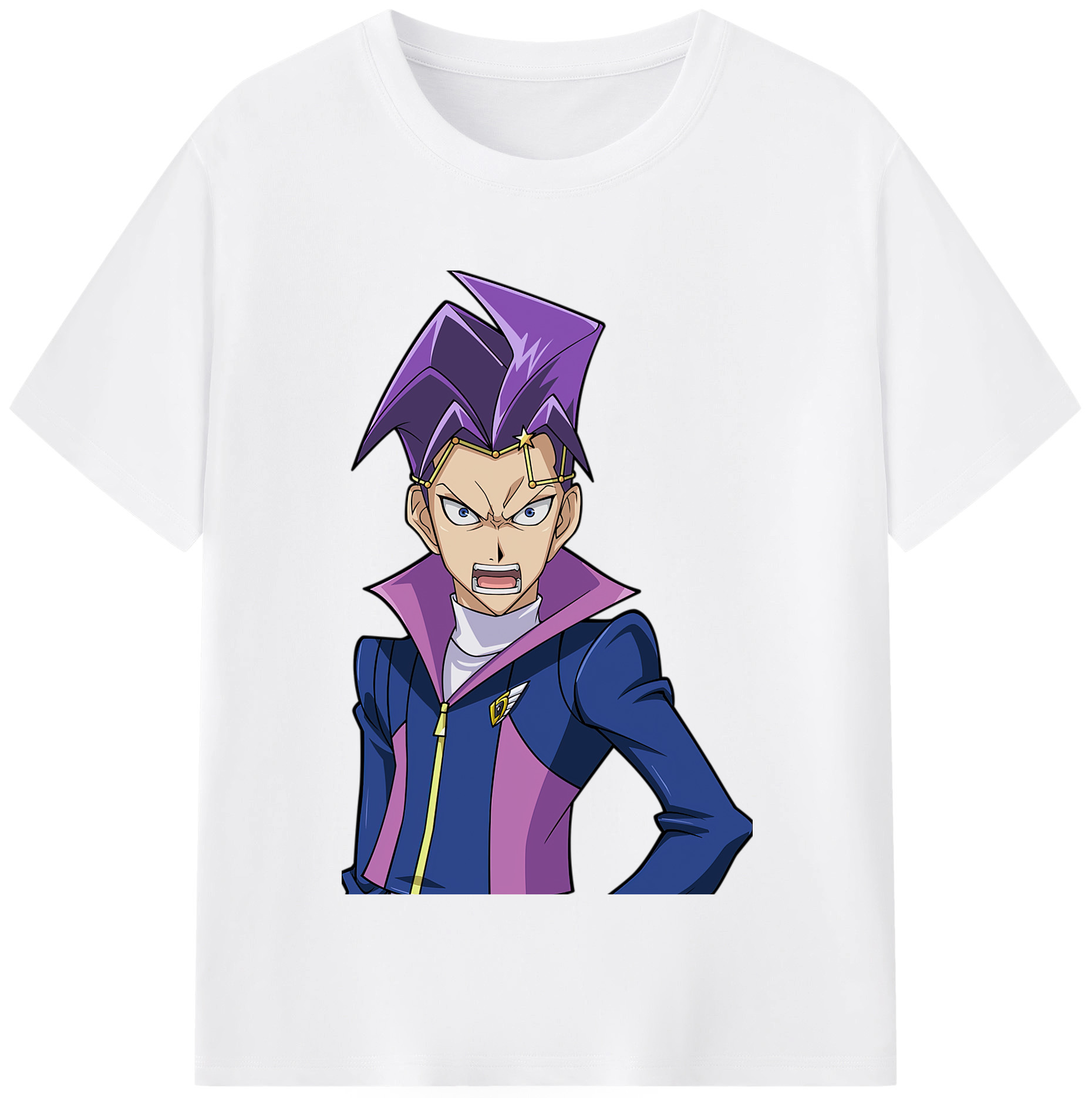 （画像用） 遊☆戯☆王 Yu-Gi-Oh! 綿100％半袖Tシャツ（フロントプリント）