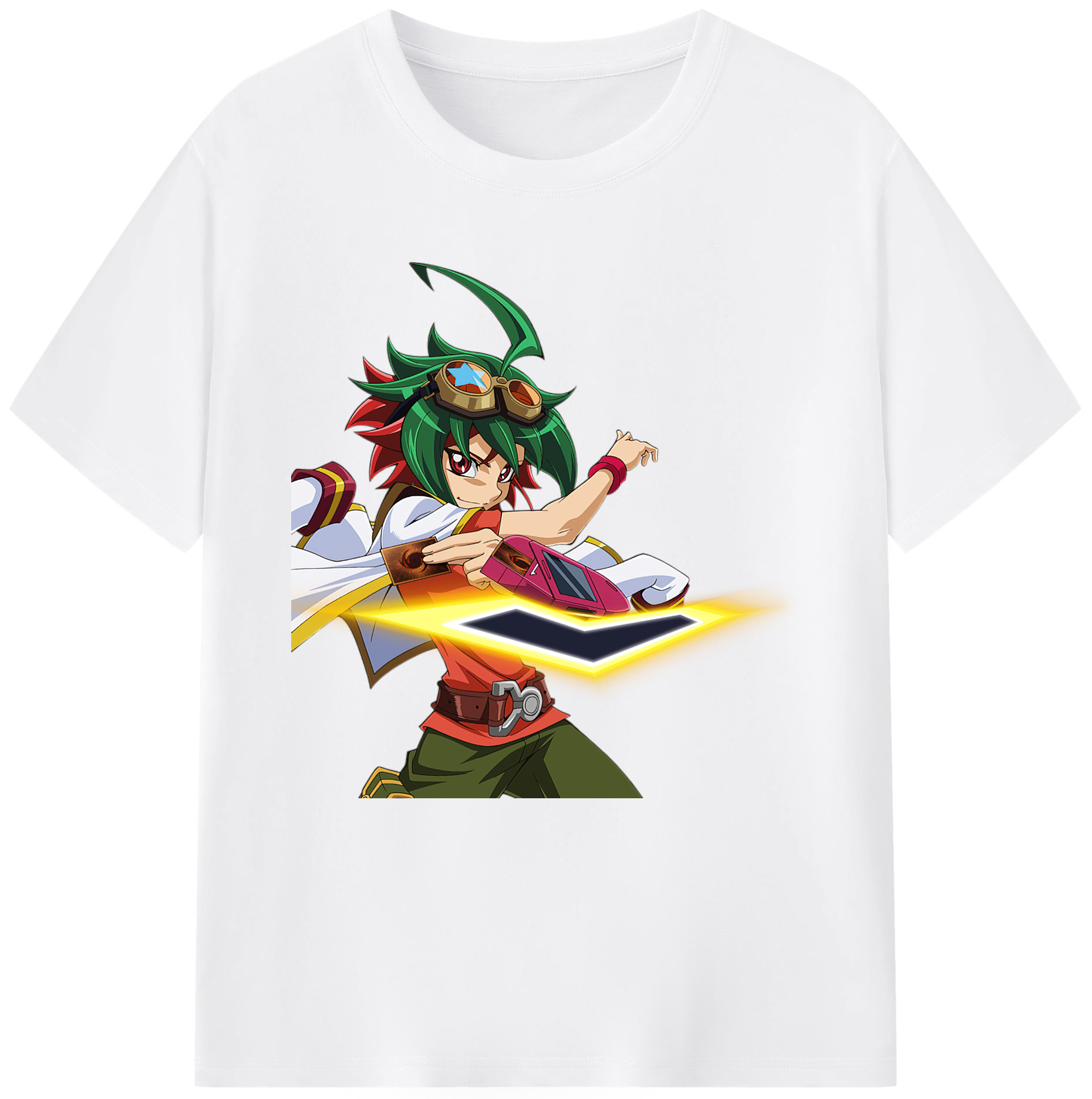 （画像用） 遊☆戯☆王 Yu-Gi-Oh! 綿100％半袖Tシャツ（フロントプリント）