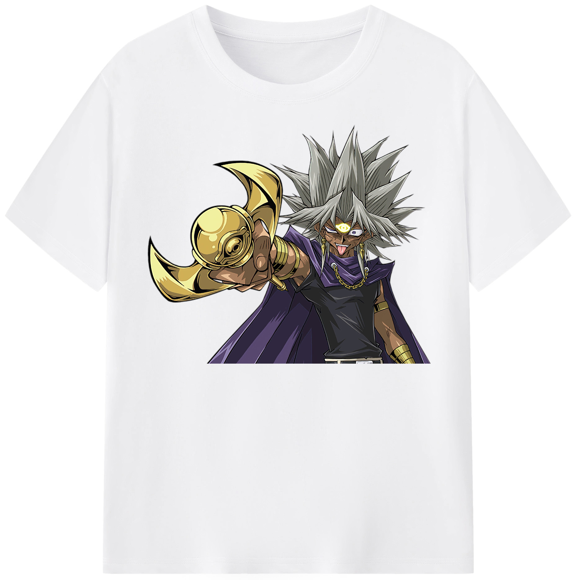 （画像用） 遊☆戯☆王 Yu-Gi-Oh! 綿100％半袖Tシャツ（フロントプリント）