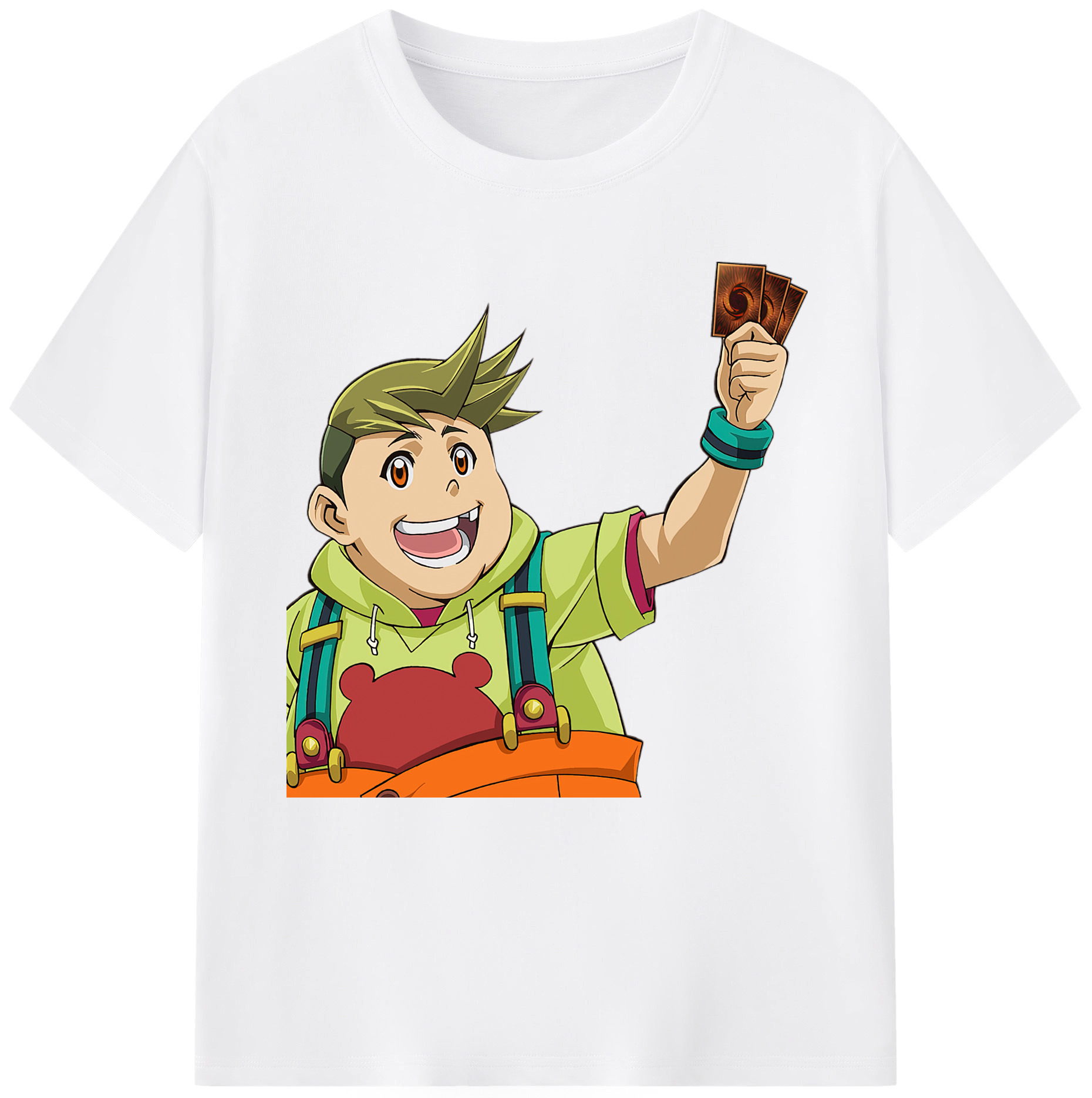 （画像用） 遊☆戯☆王 Yu-Gi-Oh! 綿100％半袖Tシャツ（フロントプリント）