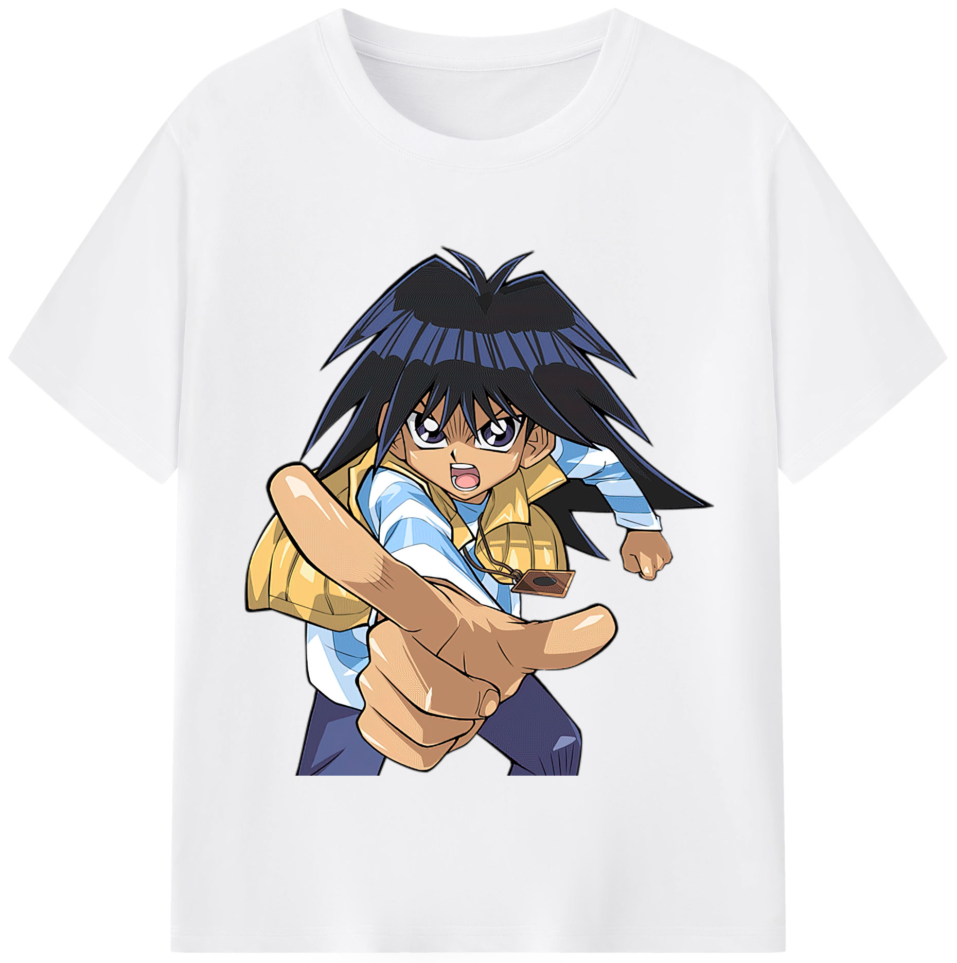 （画像用） 遊☆戯☆王 Yu-Gi-Oh! 綿100％半袖Tシャツ（フロントプリント）