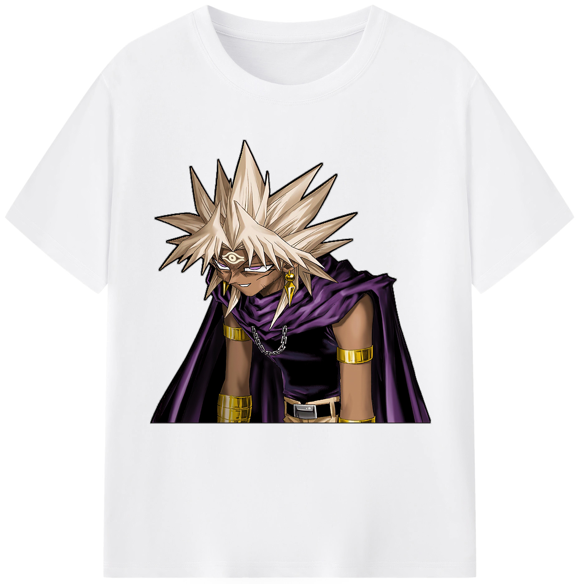 （画像用） 遊☆戯☆王 Yu-Gi-Oh! 綿100％半袖Tシャツ（フロントプリント）