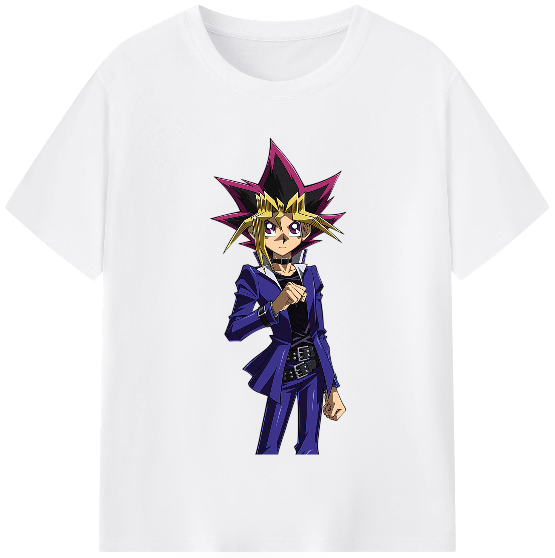 （画像用） 遊☆戯☆王 Yu-Gi-Oh! 綿100％半袖Tシャツ（フロントプリント）