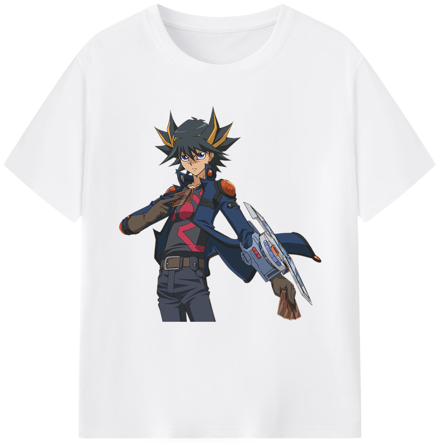 （画像用） 遊☆戯☆王 Yu-Gi-Oh! 綿100％半袖Tシャツ（フロントプリント）