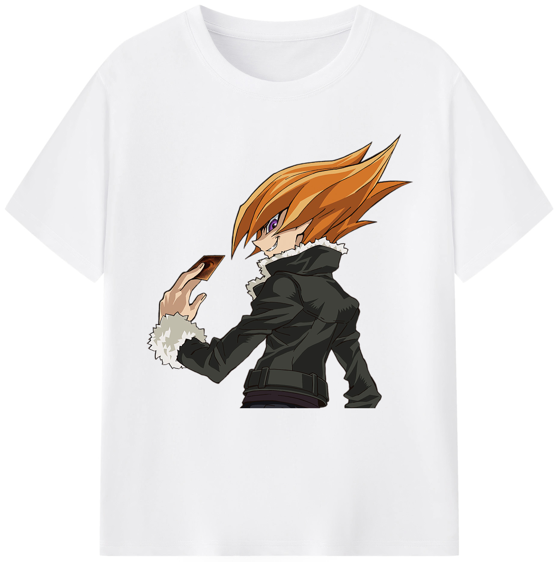 （画像用） 遊☆戯☆王 Yu-Gi-Oh! 綿100％半袖Tシャツ（フロントプリント）