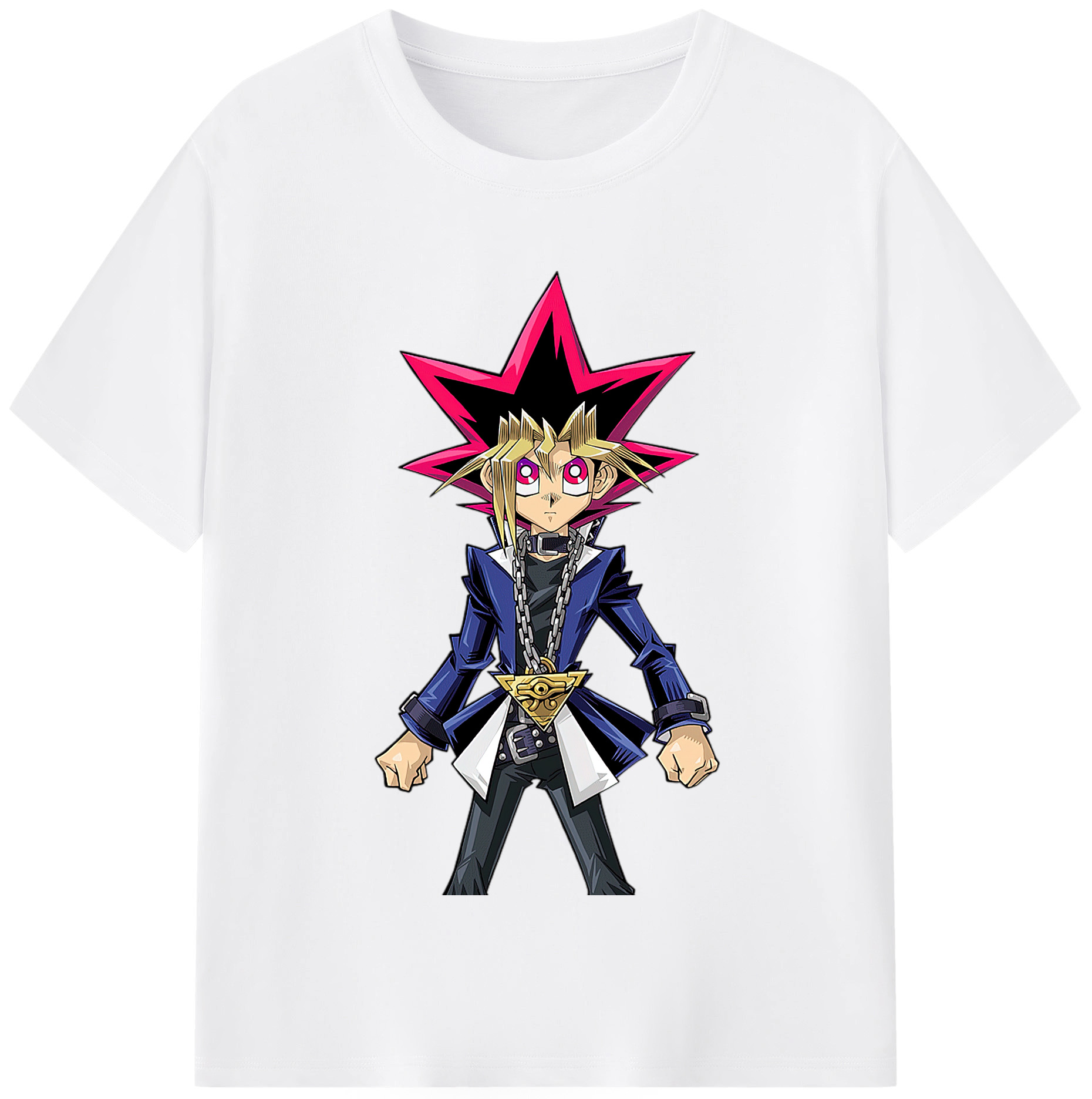（画像用） 遊☆戯☆王 Yu-Gi-Oh! 綿100％半袖Tシャツ（フロントプリント）