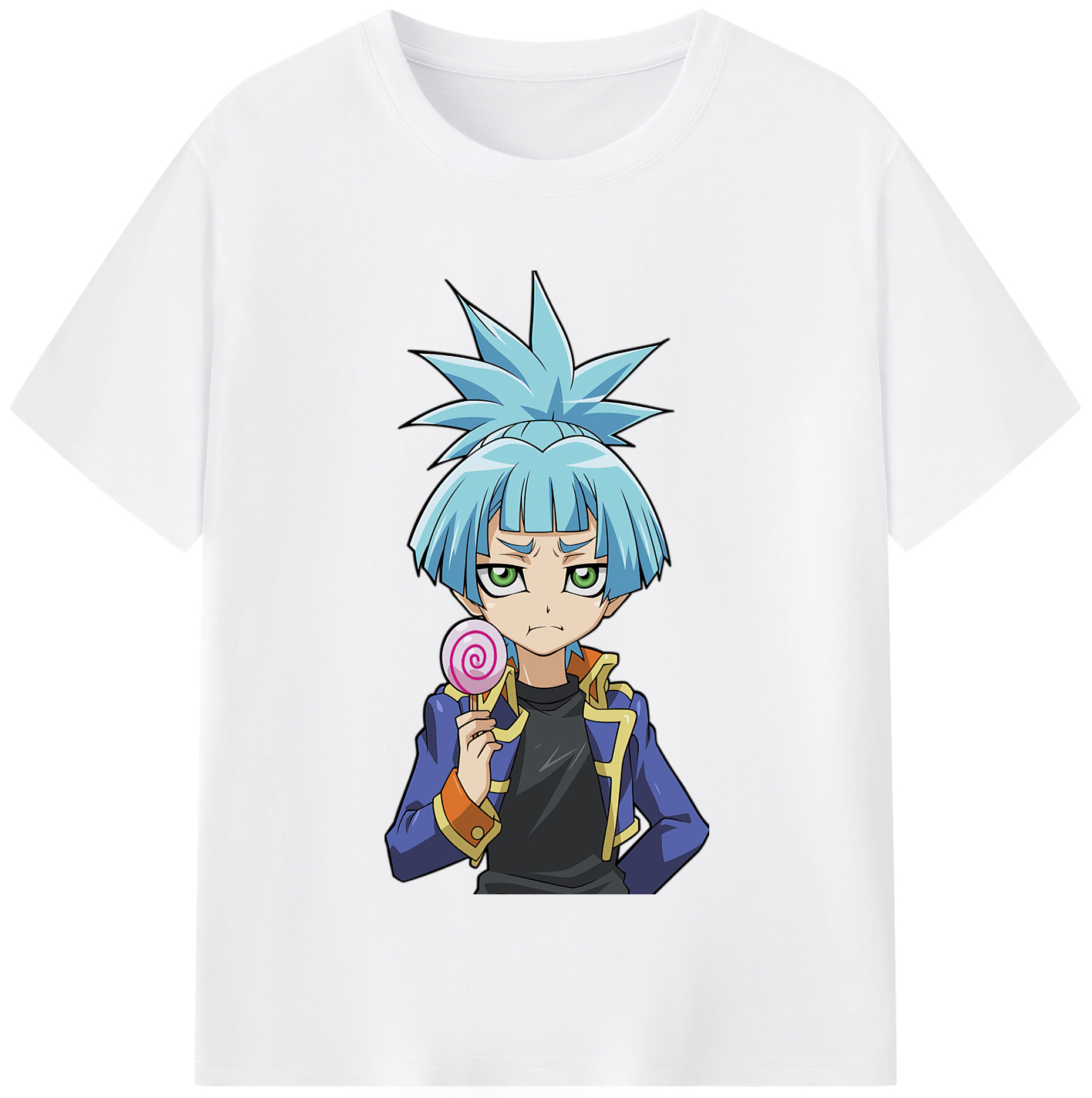 （画像用） 遊☆戯☆王 Yu-Gi-Oh! 綿100％半袖Tシャツ（フロントプリント）