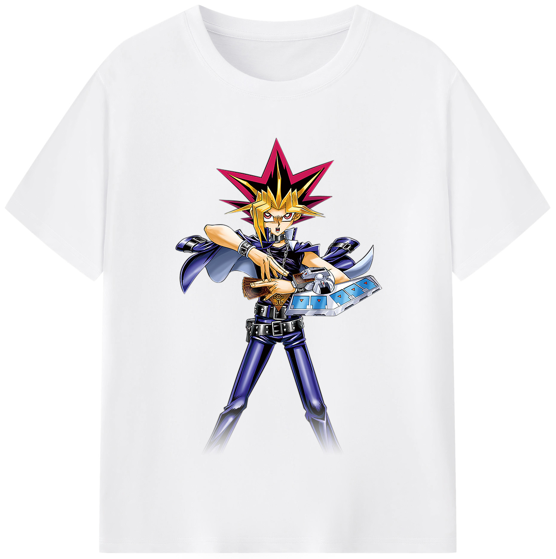 （画像用） 遊☆戯☆王 Yu-Gi-Oh! 綿100％半袖Tシャツ（フロントプリント）