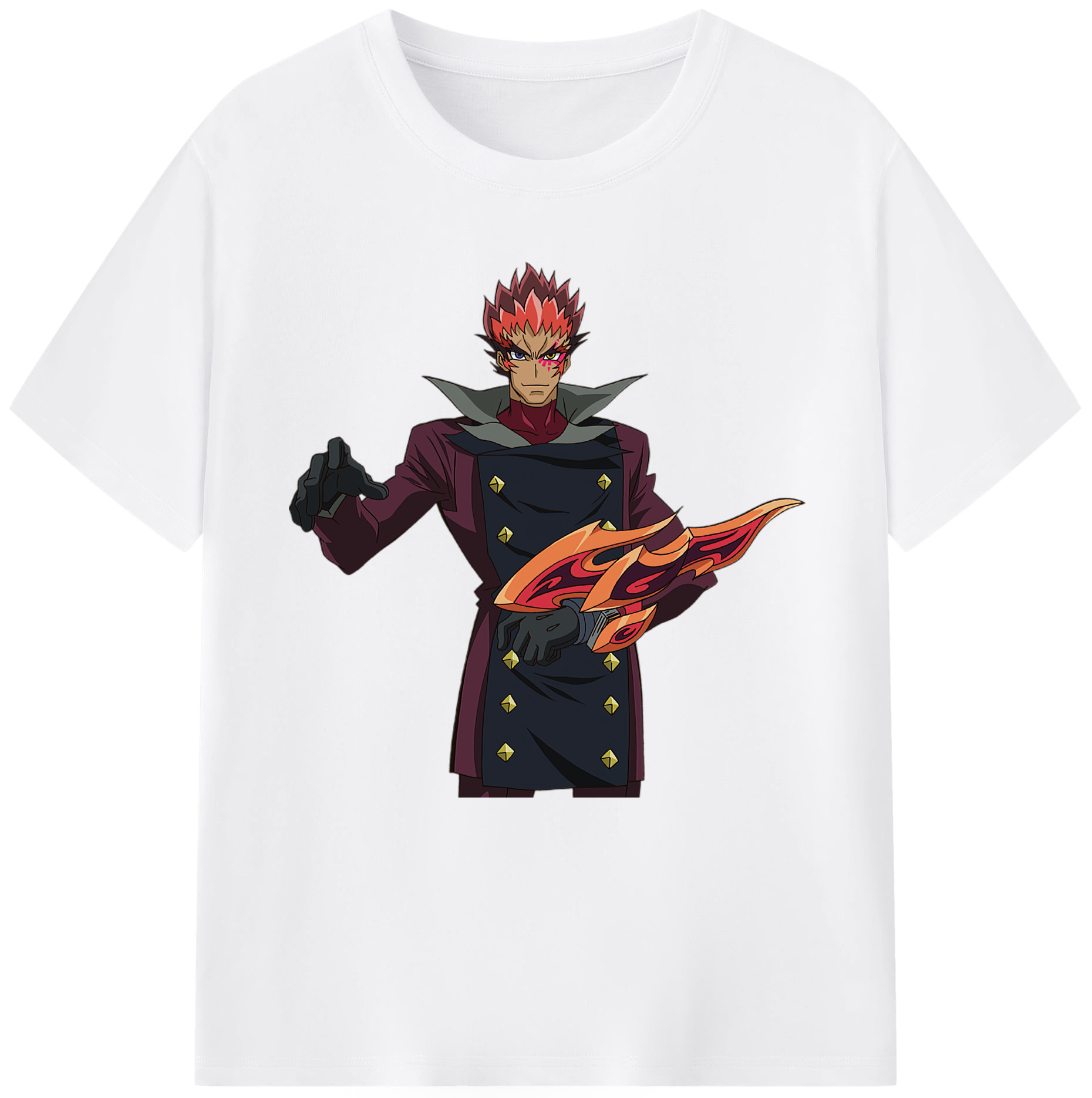 （画像用） 遊☆戯☆王 Yu-Gi-Oh! 綿100％半袖Tシャツ（フロントプリント）