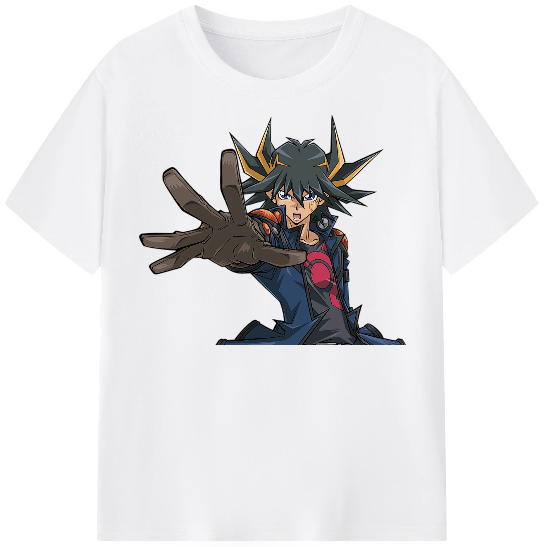 （画像用） 遊☆戯☆王 Yu-Gi-Oh! 綿100％半袖Tシャツ（フロントプリント）
